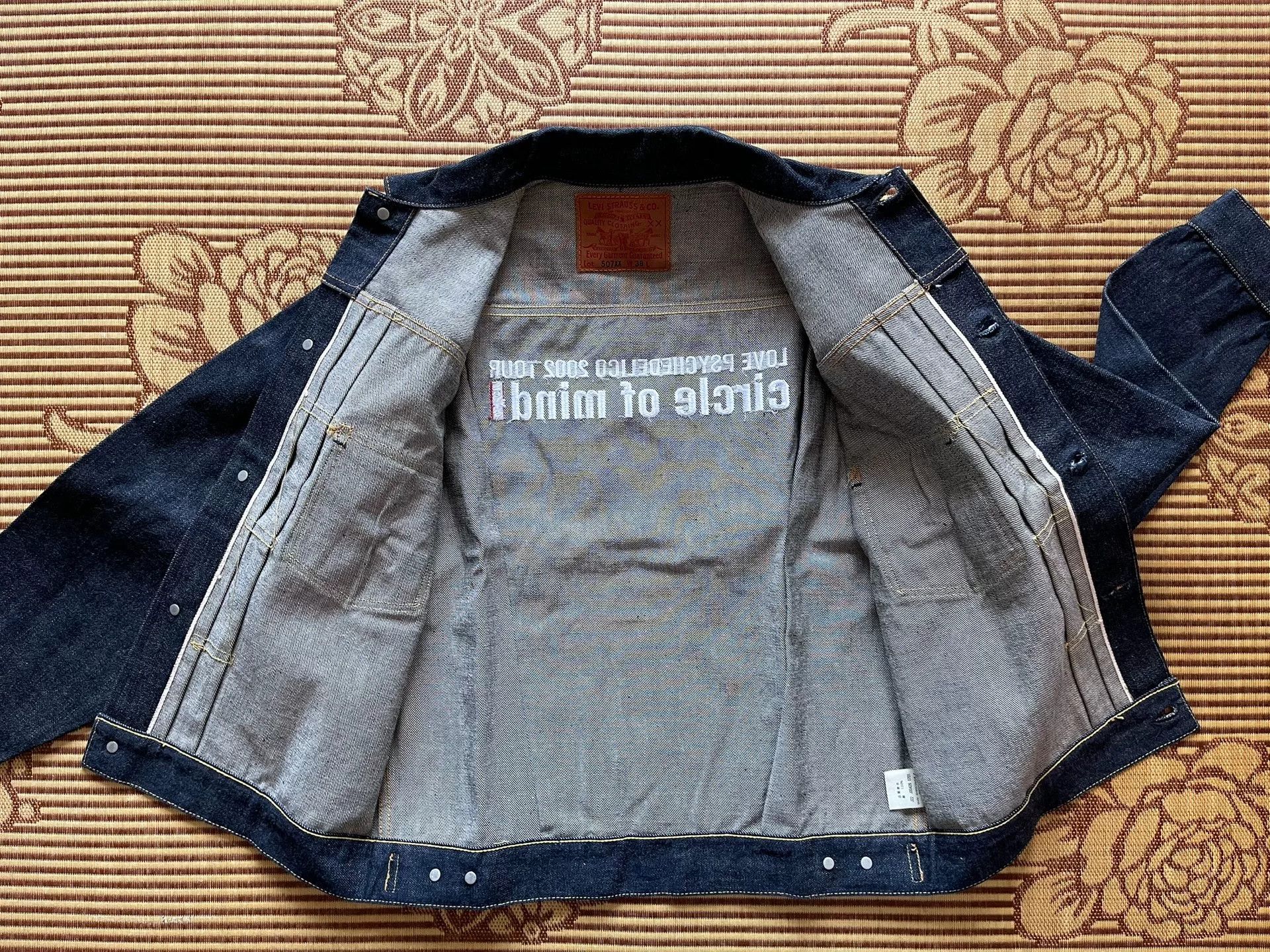 Levi's Vintage Clothing Levi's LVC 507xx Love Psychedelico 2002 Tour Size US M / EU 48-50 / 2 - 6 Thumbnail