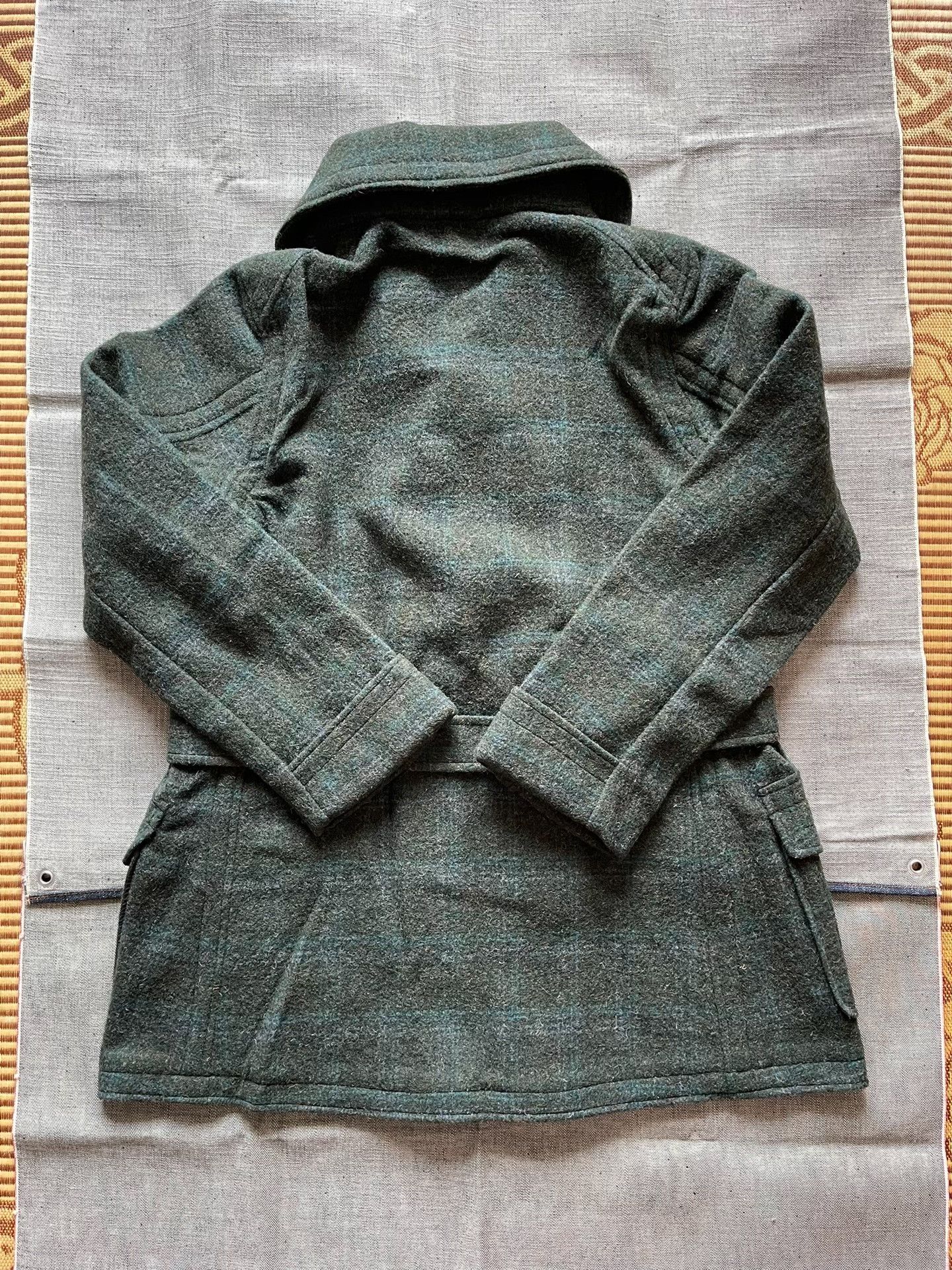 Levi's Vintage Clothing Levi's LVC Shawl Collar Wool Plaid Coat Size US L / EU 52-54 / 3 - 6 Thumbnail