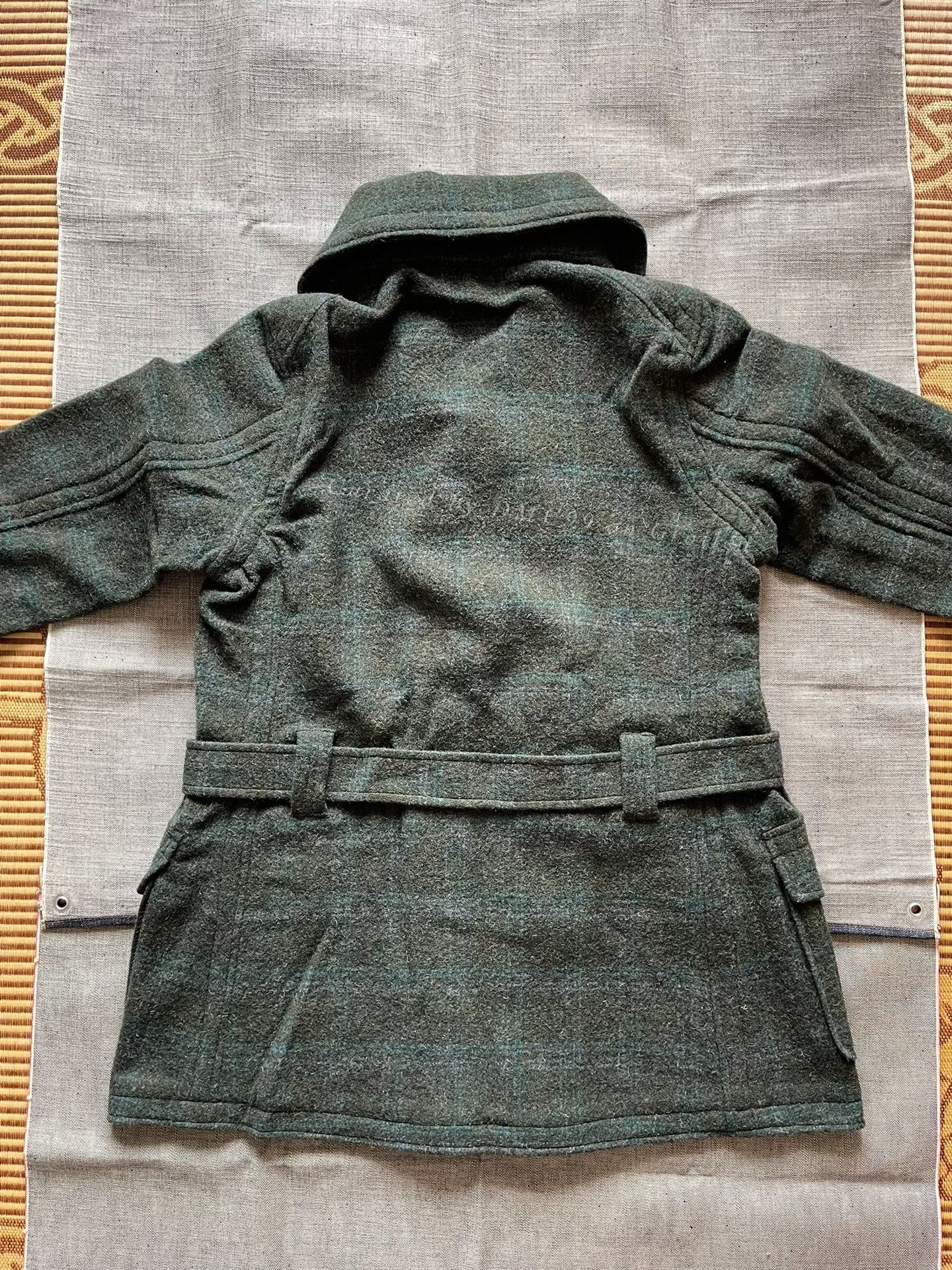 Levi's Vintage Clothing Levi's LVC Shawl Collar Wool Plaid Coat Size US L / EU 52-54 / 3 - 5 Thumbnail