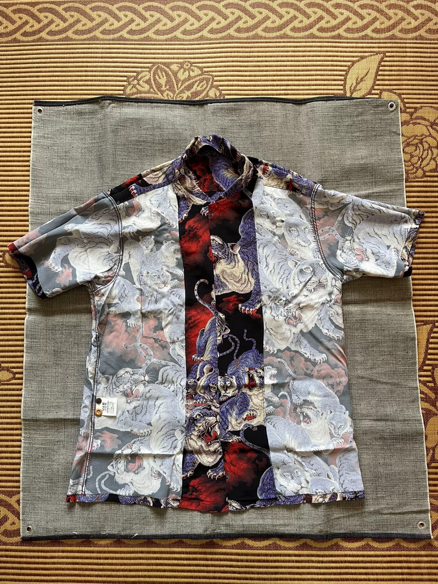 Sun Surf Sun Surf Hundred Tigers Hawaiian Shirt Size US M / EU 48-50 / 2 - 6 Thumbnail