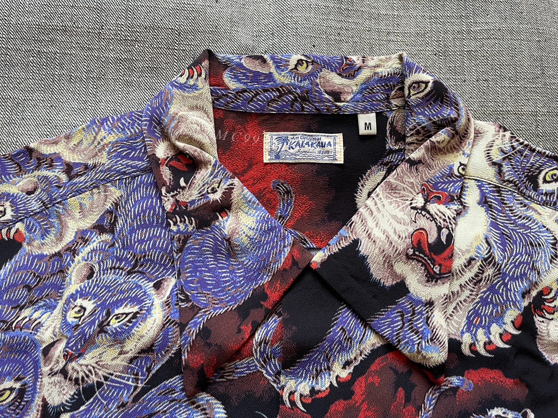 Sun Surf Sun Surf Hundred Tigers Hawaiian Shirt Size US M / EU 48-50 / 2 - 4 Thumbnail