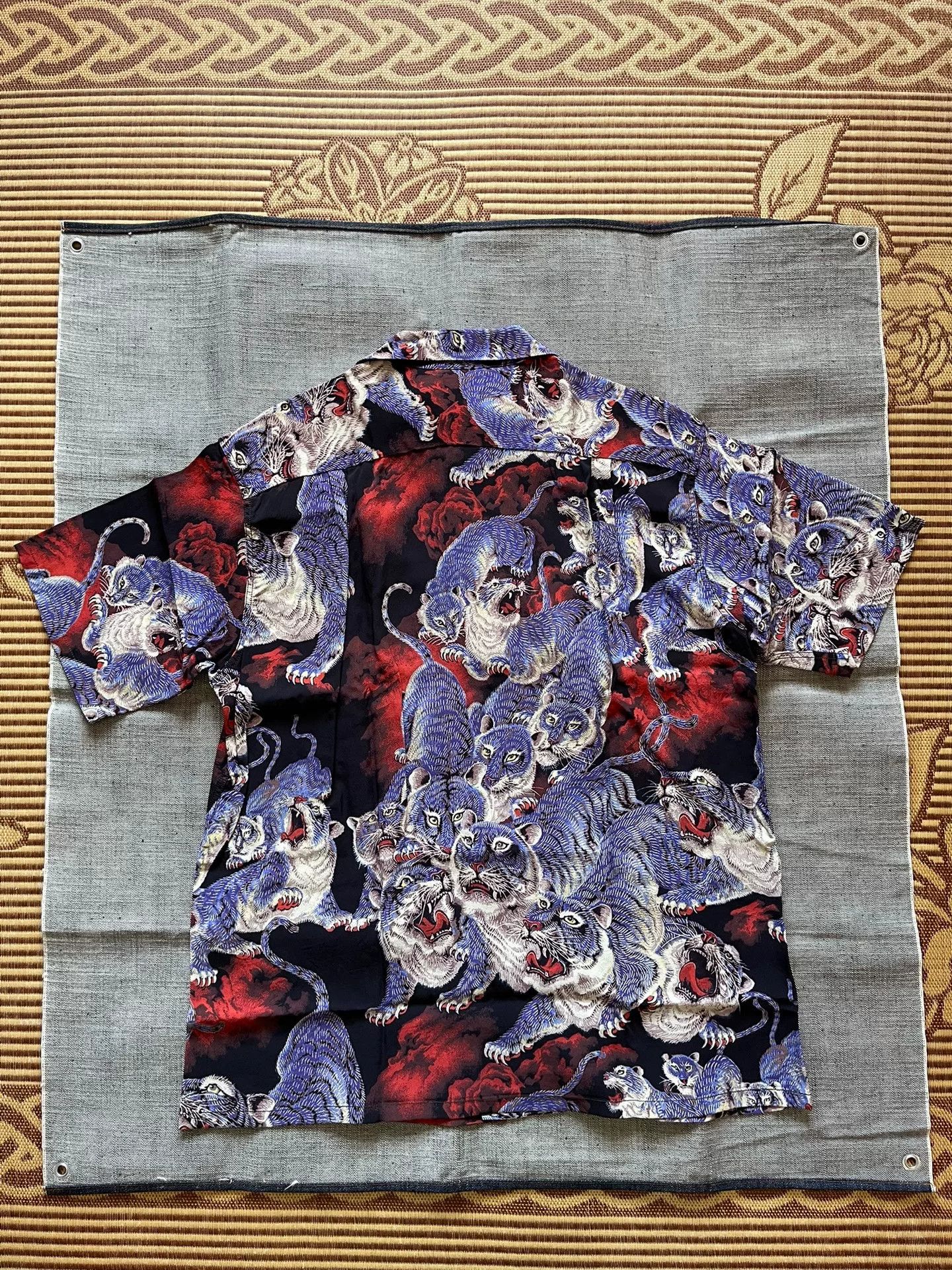 Sun Surf Sun Surf Hundred Tigers Hawaiian Shirt Size US M / EU 48-50 / 2 - 3 Thumbnail