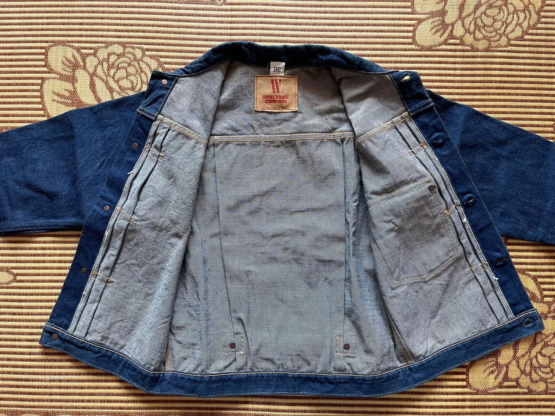 Warehouse & Co. Warehouse 2001 Natural Indigo Jacket Size US M / EU 48-50 / 2 - 6 Thumbnail