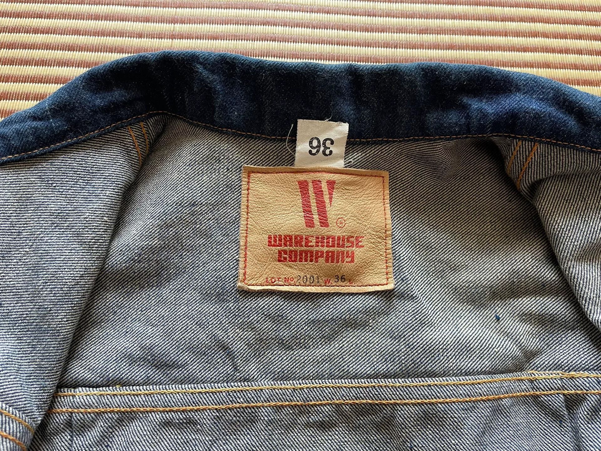 Warehouse & Co. Warehouse 2001 Natural Indigo Jacket Size US M / EU 48-50 / 2 - 7 Thumbnail