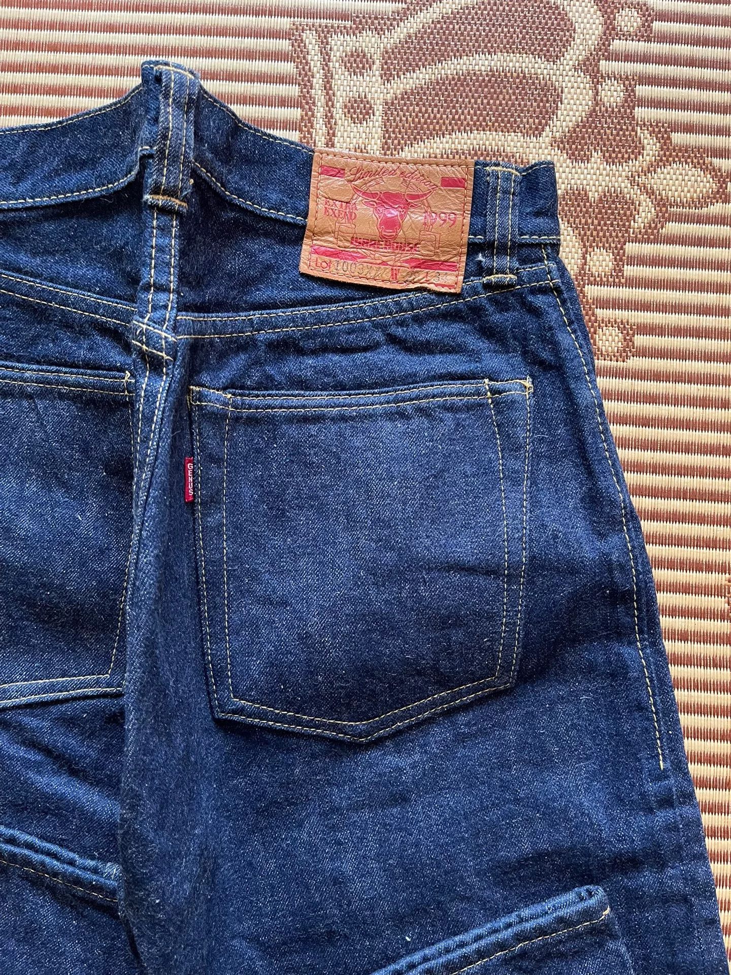 Warehouse & Co. Warehouse 1999 Limited 1003xx Indigo Jeans W28L34 Size US 30 / EU 46 - 4 Thumbnail