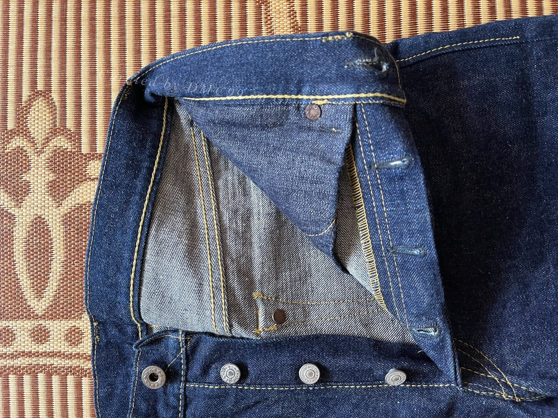 Warehouse & Co. Warehouse 1999 Limited 1003xx Indigo Jeans W28L34 Size US 30 / EU 46 - 6 Thumbnail
