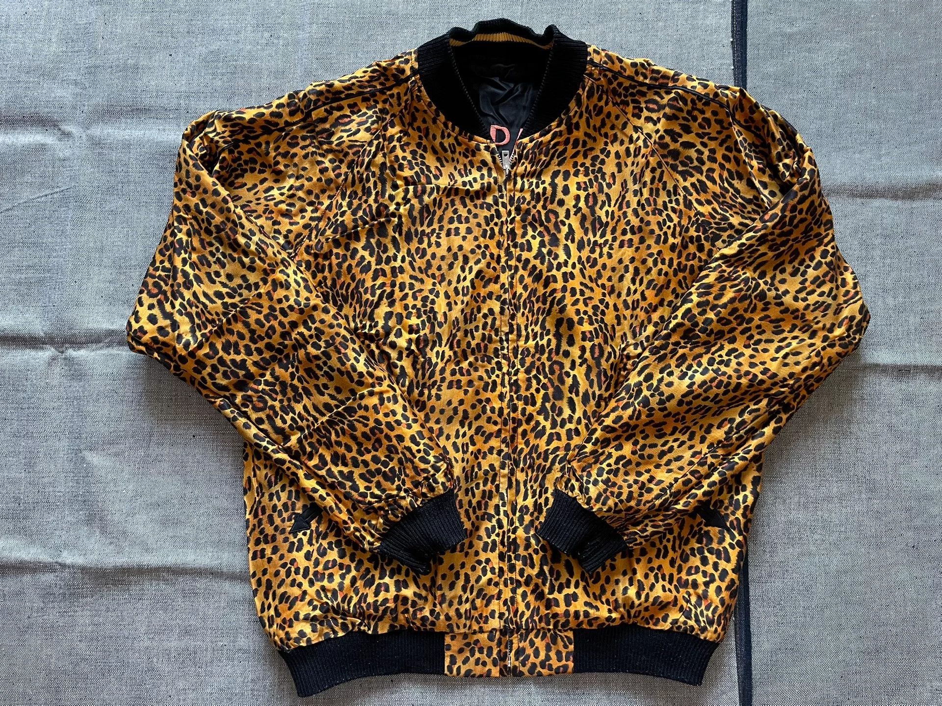 Beams Japan Toyo Beams Leopard Sukajan Embroidery Jacket Size US L / EU 52-54 / 3 - 6 Thumbnail