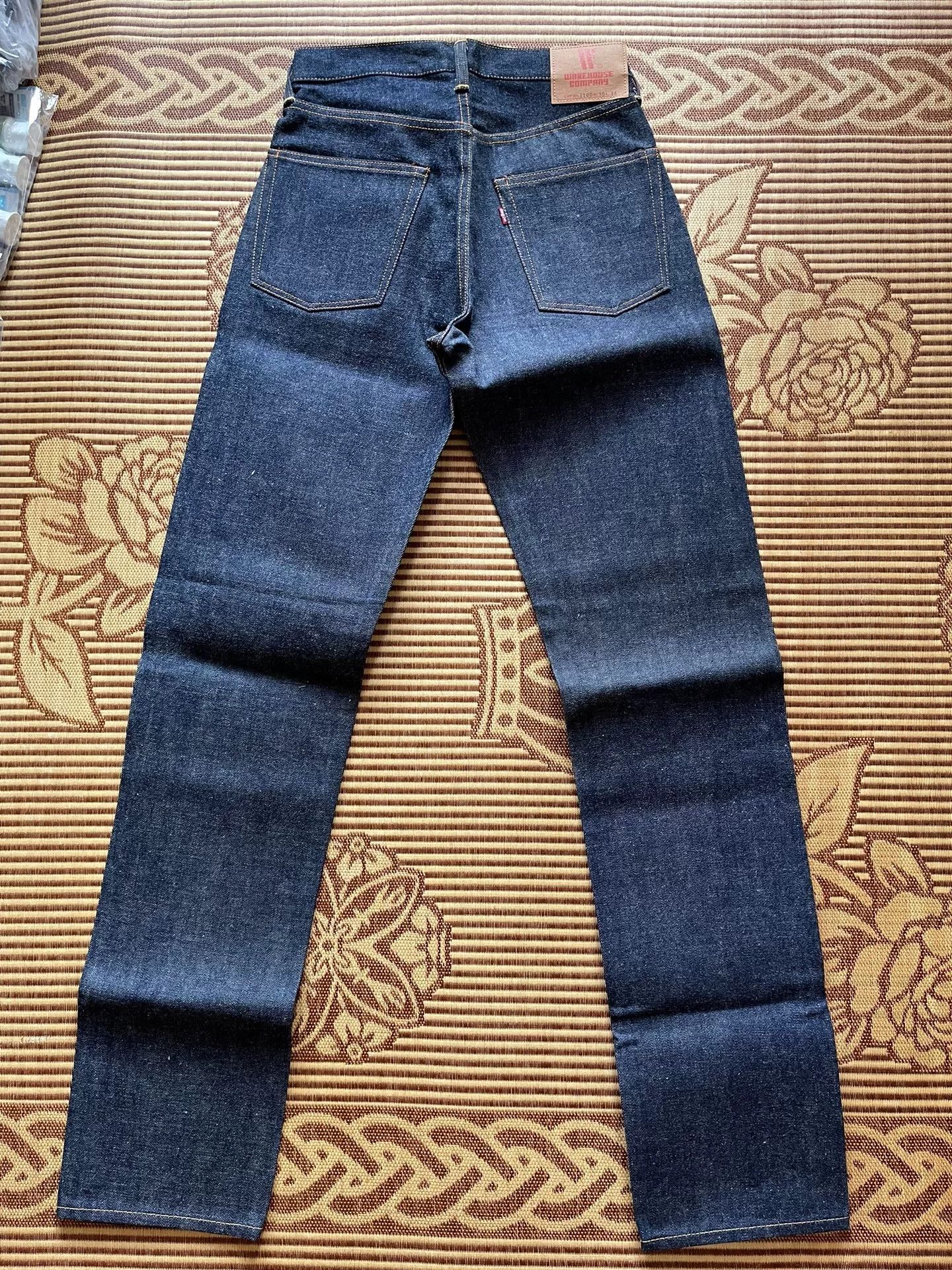 Warehouse & Co. Warehouse 1100 1960s Raw Denim Jeans Size US 30 / EU 46 - 3 Thumbnail