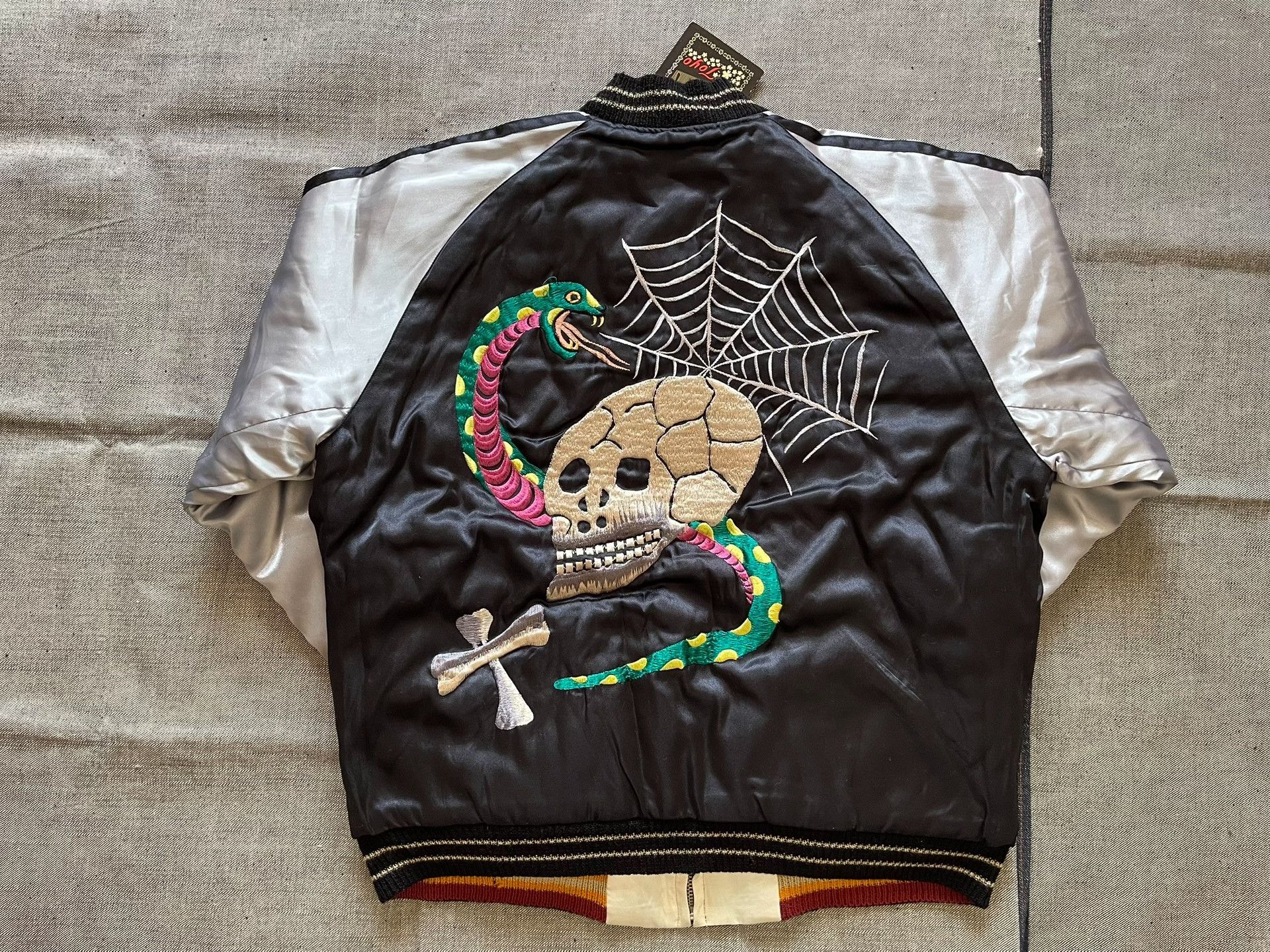 Other Toyo Yokosuka Embroidered Skull Snake Jacket Size US M / EU 48-50 / 2 - 3 Thumbnail