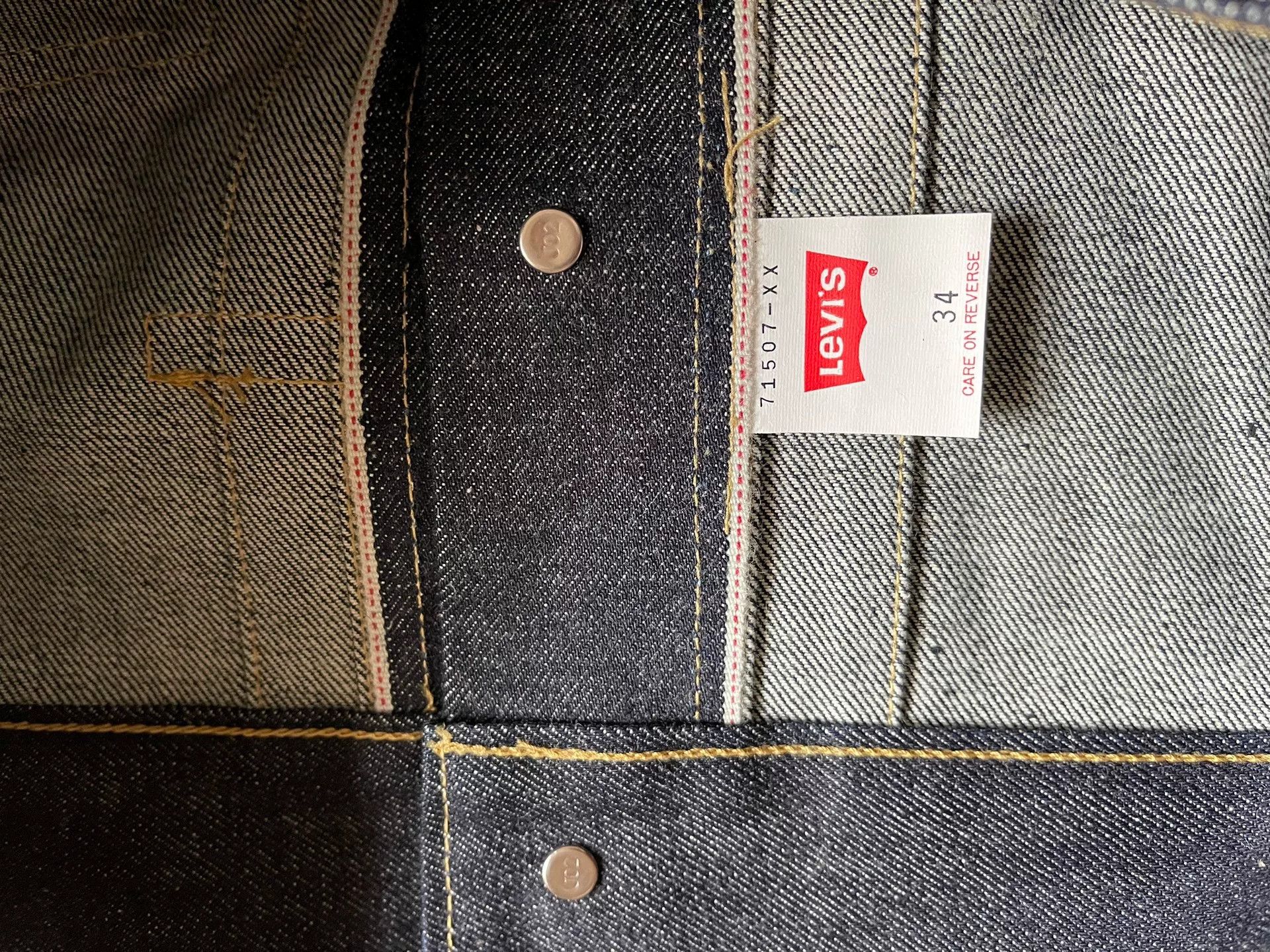 LVC Levi's LVC 507XX 50s Denim Jacket Size US M / EU 48-50 / 2 - 6 Thumbnail