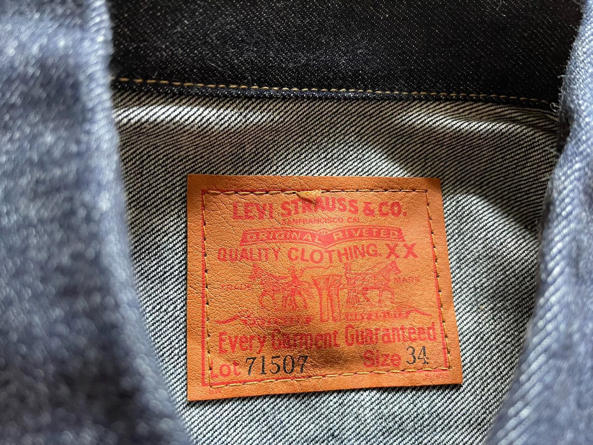 LVC Levi's LVC 507XX 50s Denim Jacket Size US M / EU 48-50 / 2 - 3 Thumbnail