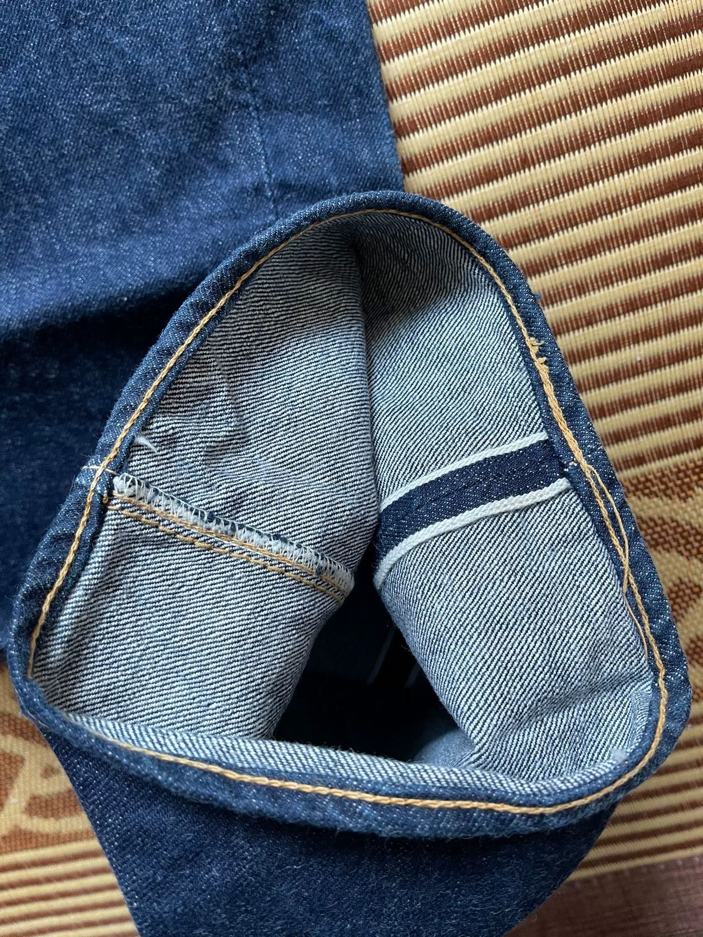 Levi's Levis Skull Limited Original Blue Jeans Size US 26 / EU 42 - 8 Thumbnail
