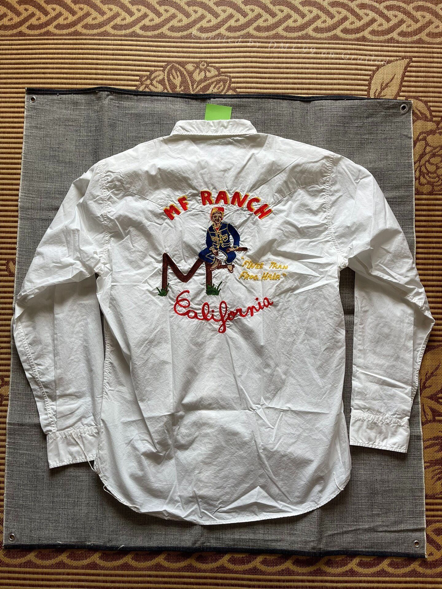 Mister Freedom Mister Freedom Denim Embroidered Long-Sleeve Shirt Size US L / EU 52-54 / 3 - 2 Thumbnail