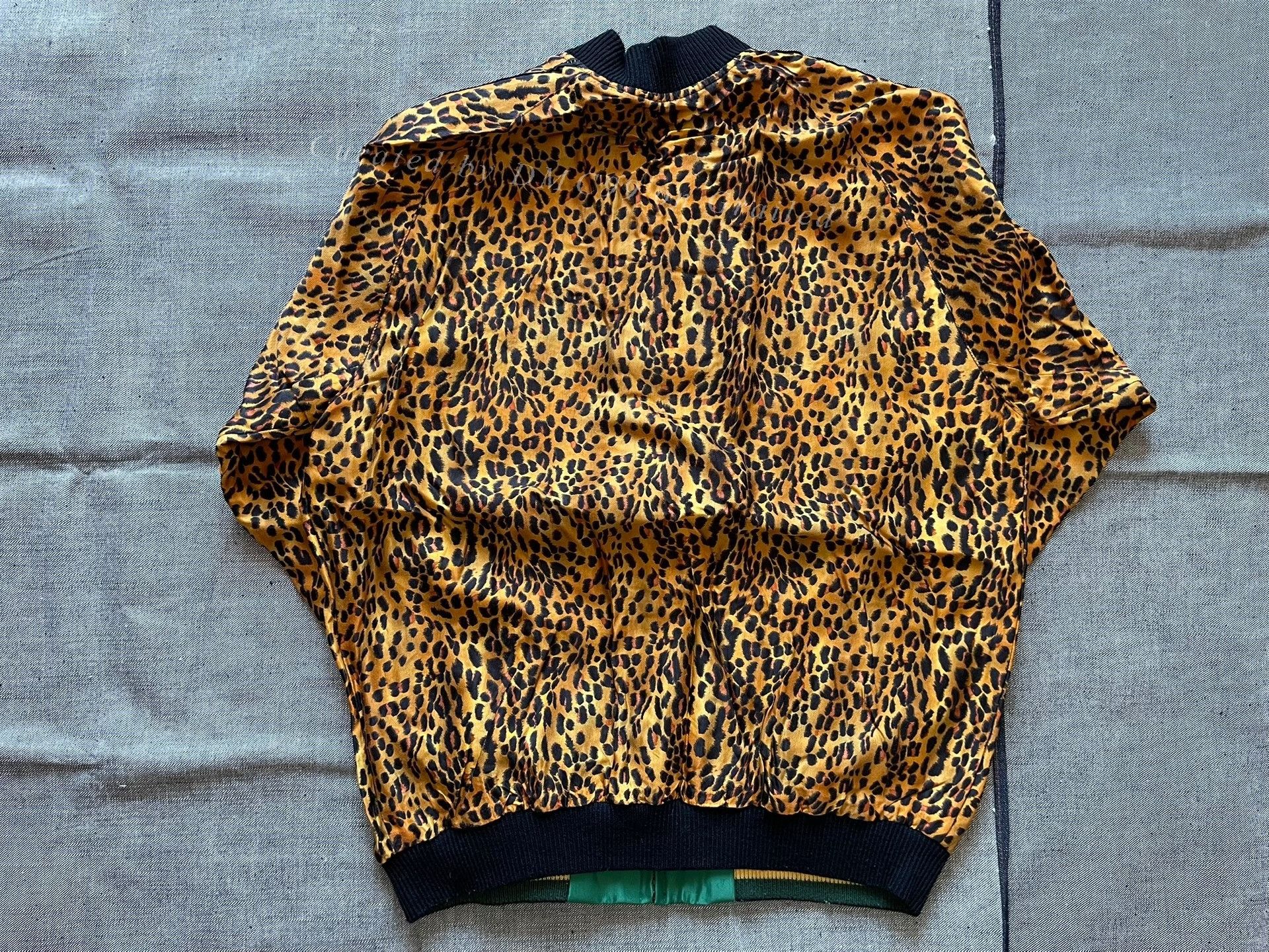 Beams Japan Toyo Beams Leopard Souvenir Embroidery Jacket Size US L / EU 52-54 / 3 - 6 Thumbnail