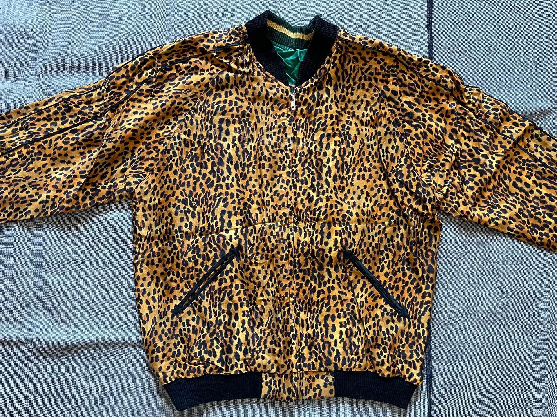 Beams Japan Toyo Beams Leopard Souvenir Embroidery Jacket Size US L / EU 52-54 / 3 - 4 Thumbnail