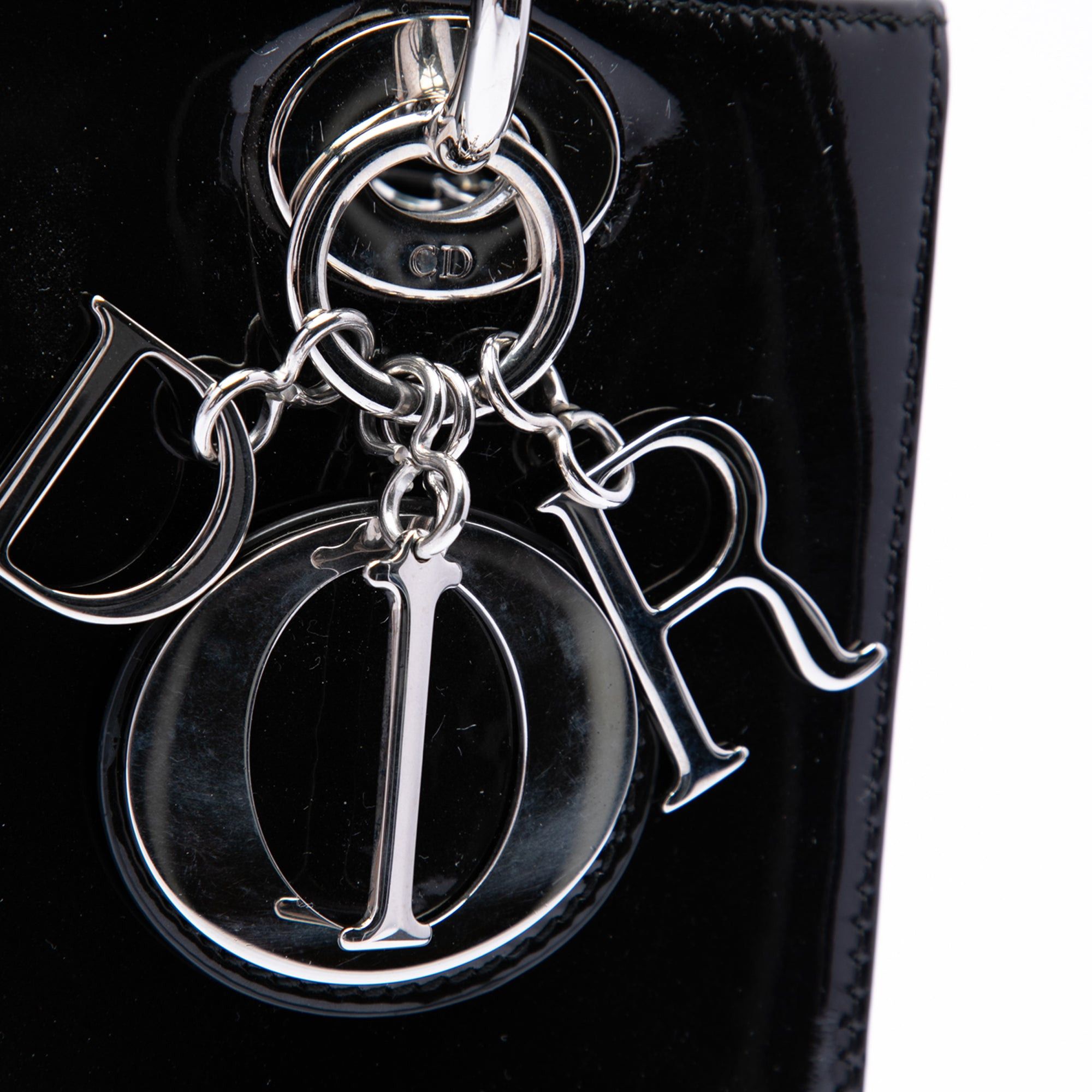 Dior Medium Patent Lady Dior Size ONE SIZE - 5 Thumbnail