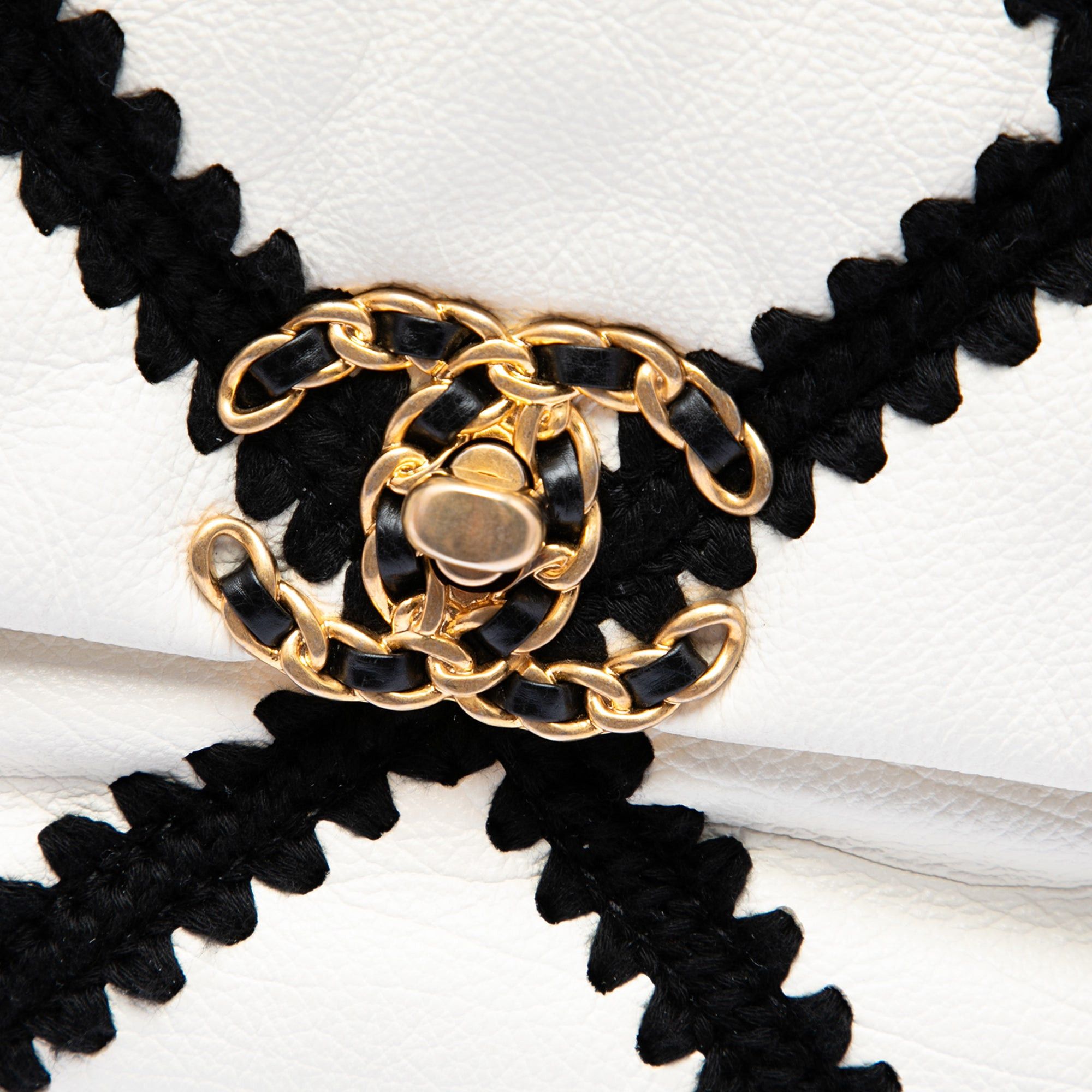 Chanel Large Crochet Calfskin 19 Flap Size ONE SIZE - 5 Thumbnail