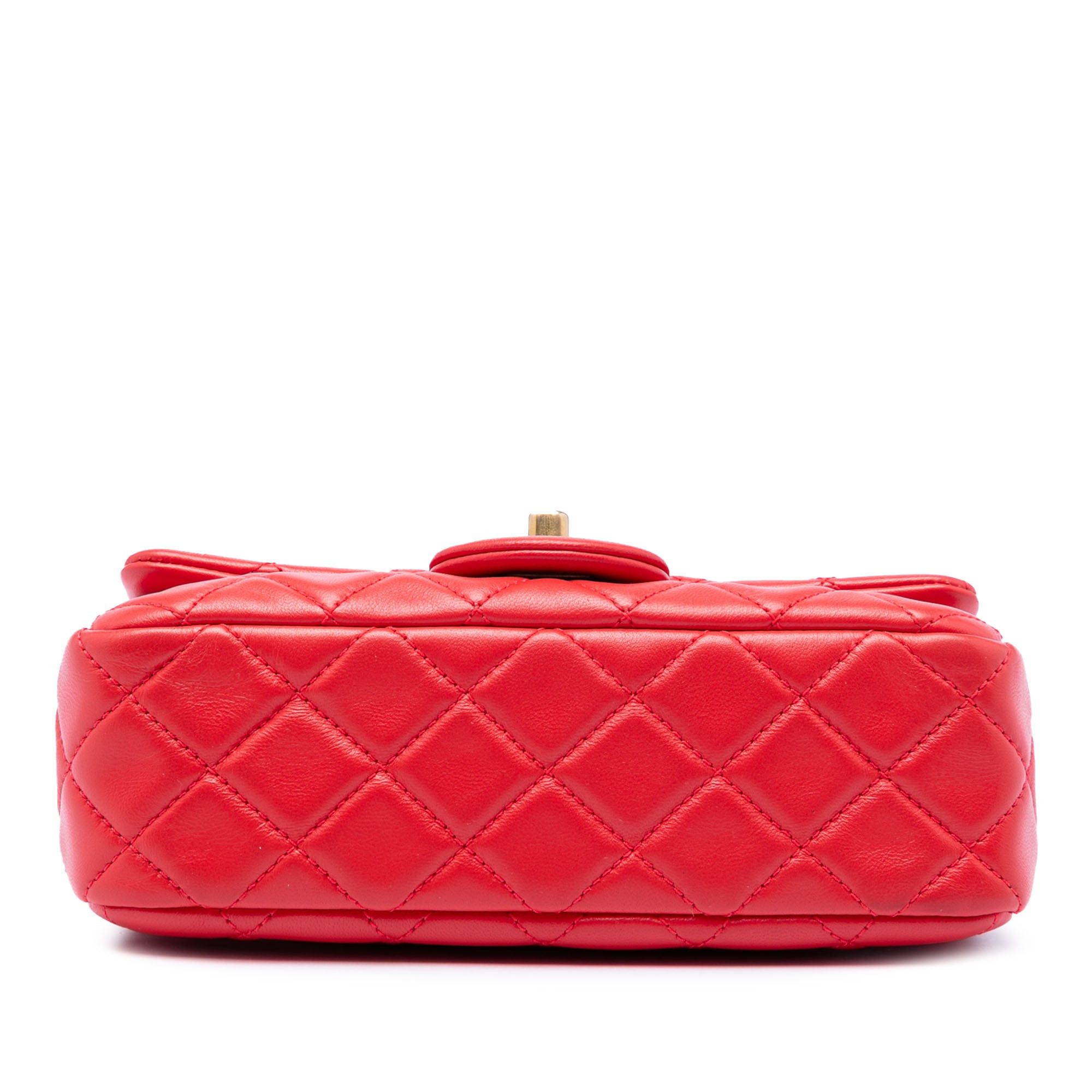 Chanel Mini Rectangular Classic Lambskin Pearl Crush Single Flap Size ONE SIZE - 3 Thumbnail