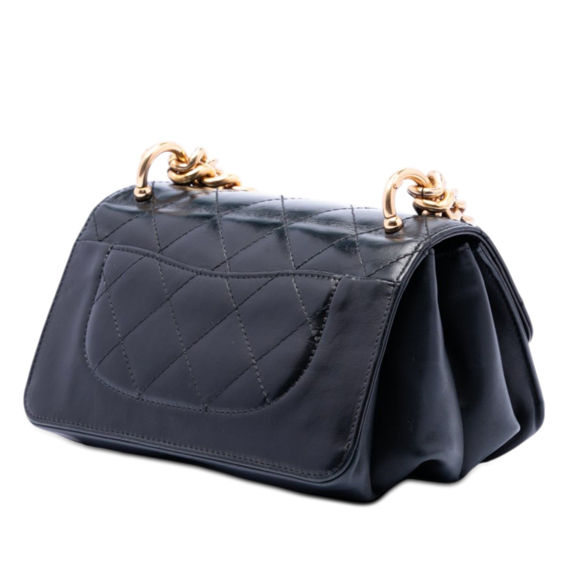 Chanel Paris Cosmopolite Mini Aged Calfskin Straight Lined Flap Size ONE SIZE - 2 Thumbnail