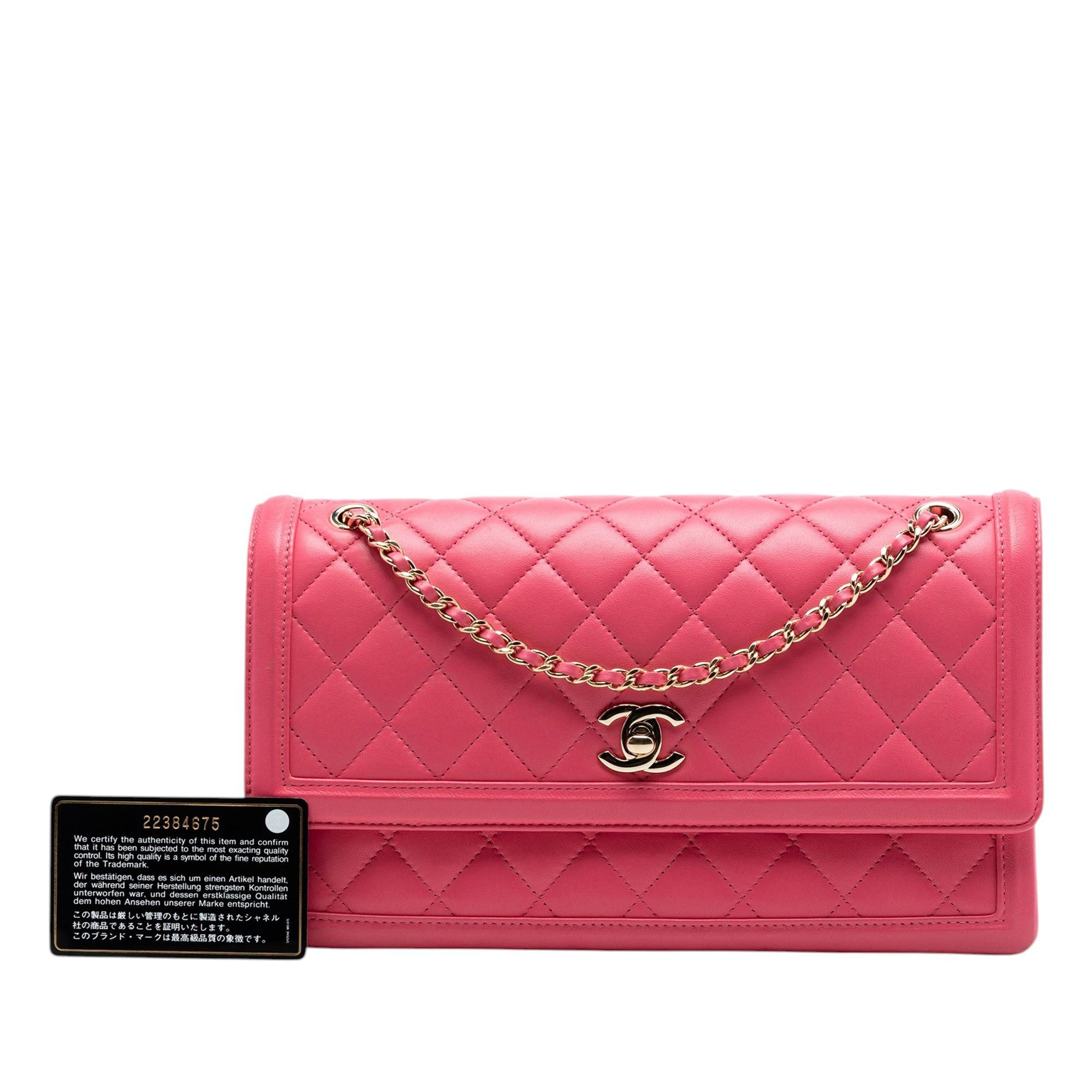 Chanel Medium Quilted Lambskin 3 Compartment Flap Size ONE SIZE - 7 Thumbnail