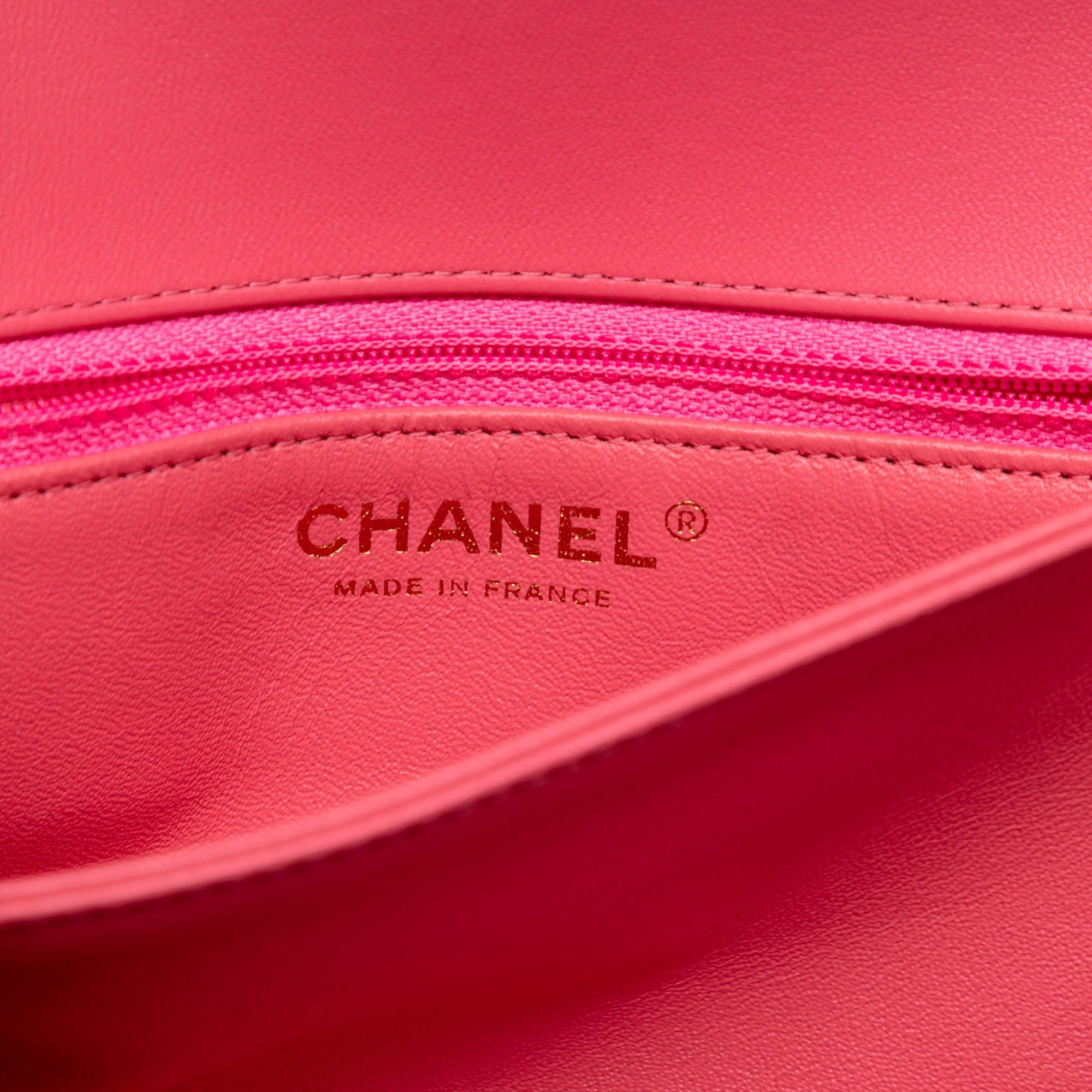 Chanel Medium Quilted Lambskin 3 Compartment Flap Size ONE SIZE - 5 Thumbnail