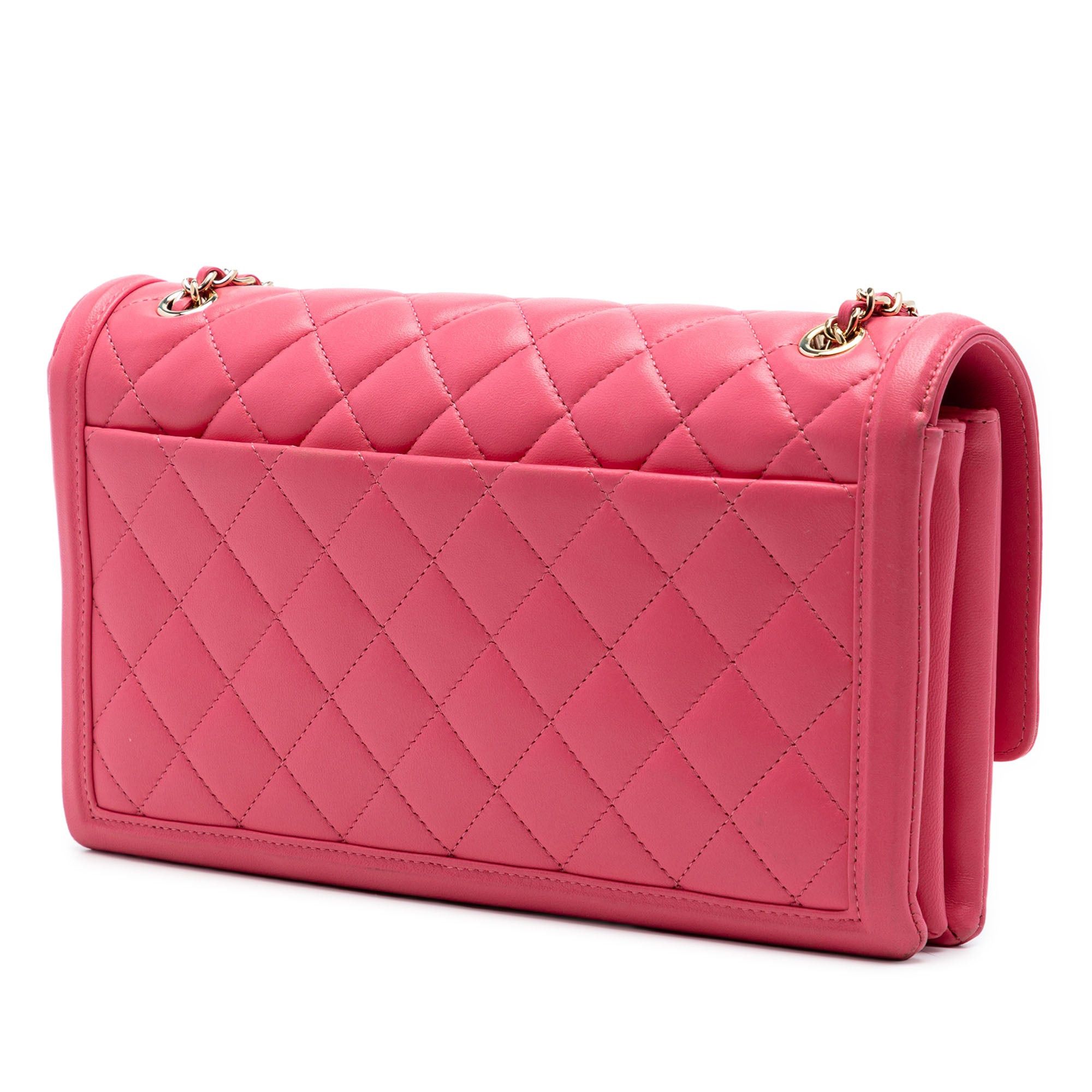 Chanel Medium Quilted Lambskin 3 Compartment Flap Size ONE SIZE - 2 Thumbnail