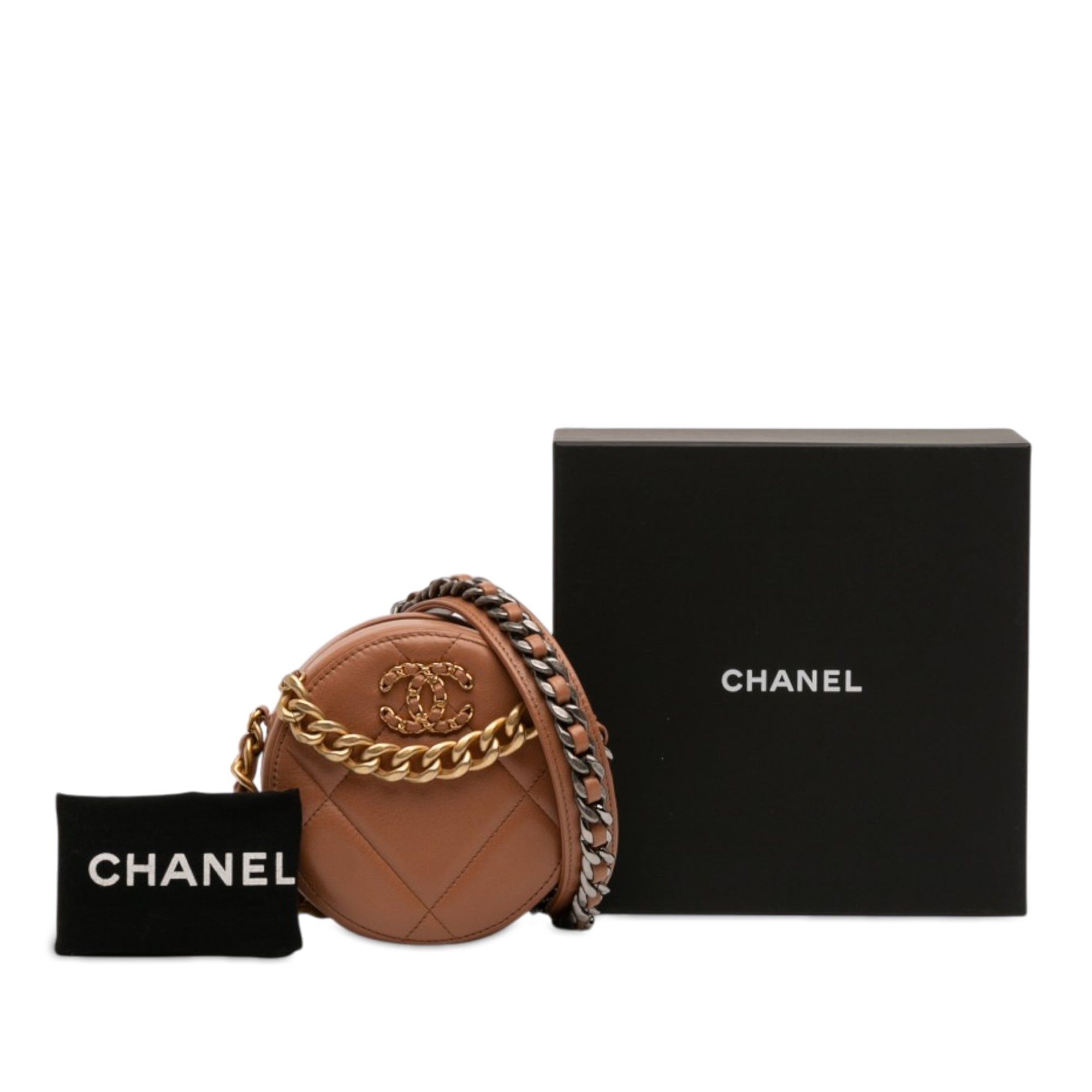 Chanel Mini Round 19 Clutch with Strap Size ONE SIZE - 7 Thumbnail