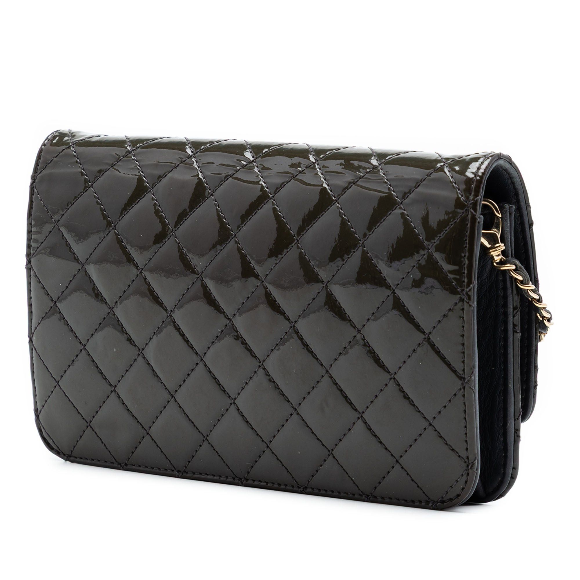 Chanel Quilted Patent Golden Class Wallet on Chain Size ONE SIZE - 2 Thumbnail