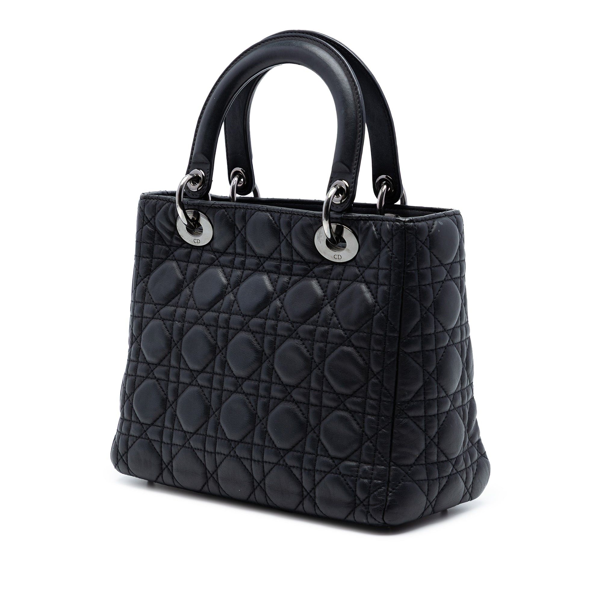 Dior Medium Lambskin Cannage Lady Dior Size ONE SIZE - 2 Thumbnail