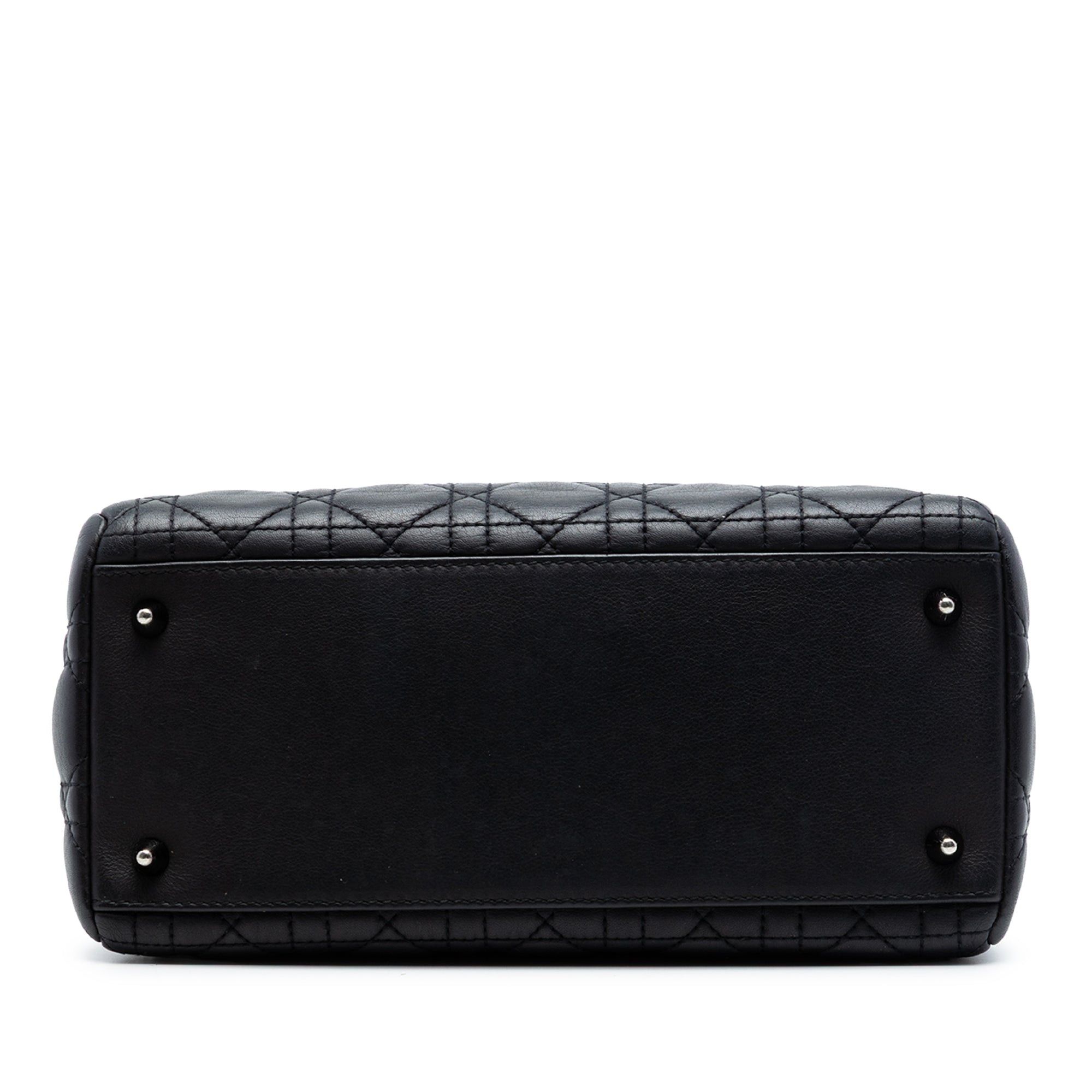 Dior Medium Lambskin Cannage Lady Dior Size ONE SIZE - 3 Thumbnail