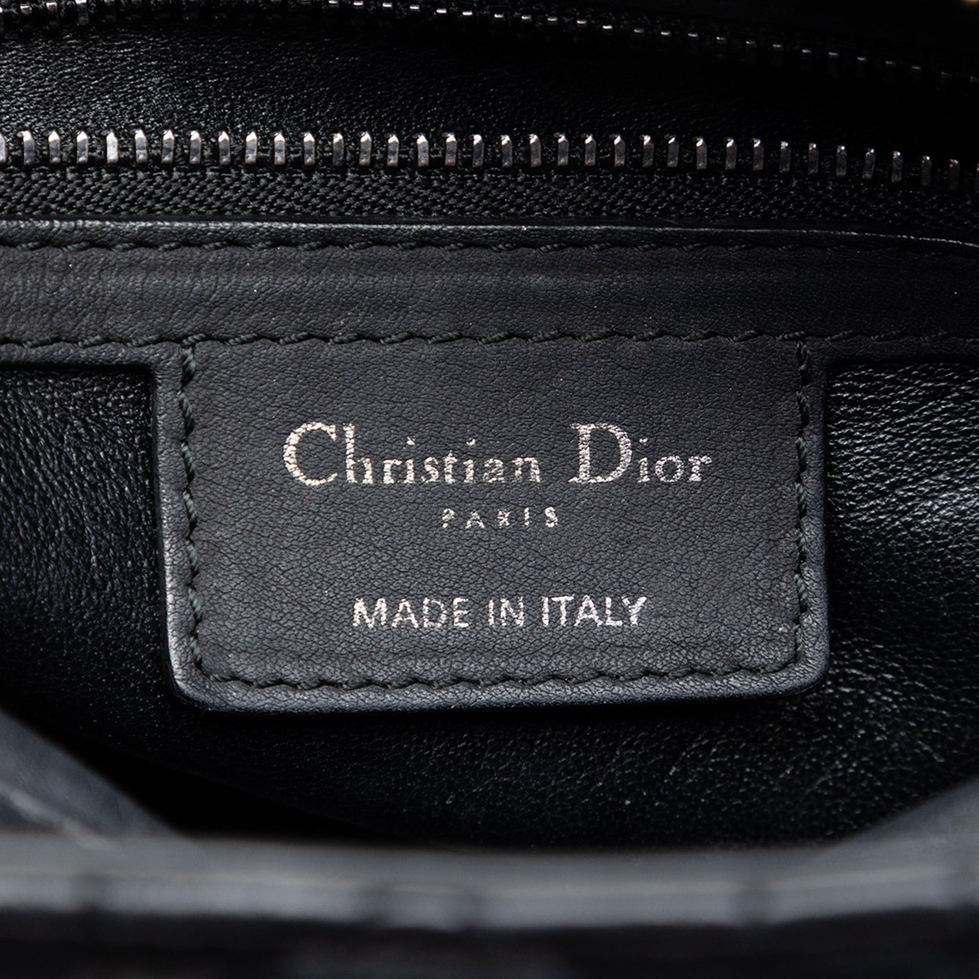 Dior Medium Lambskin Cannage Lady Dior Size ONE SIZE - 5 Thumbnail