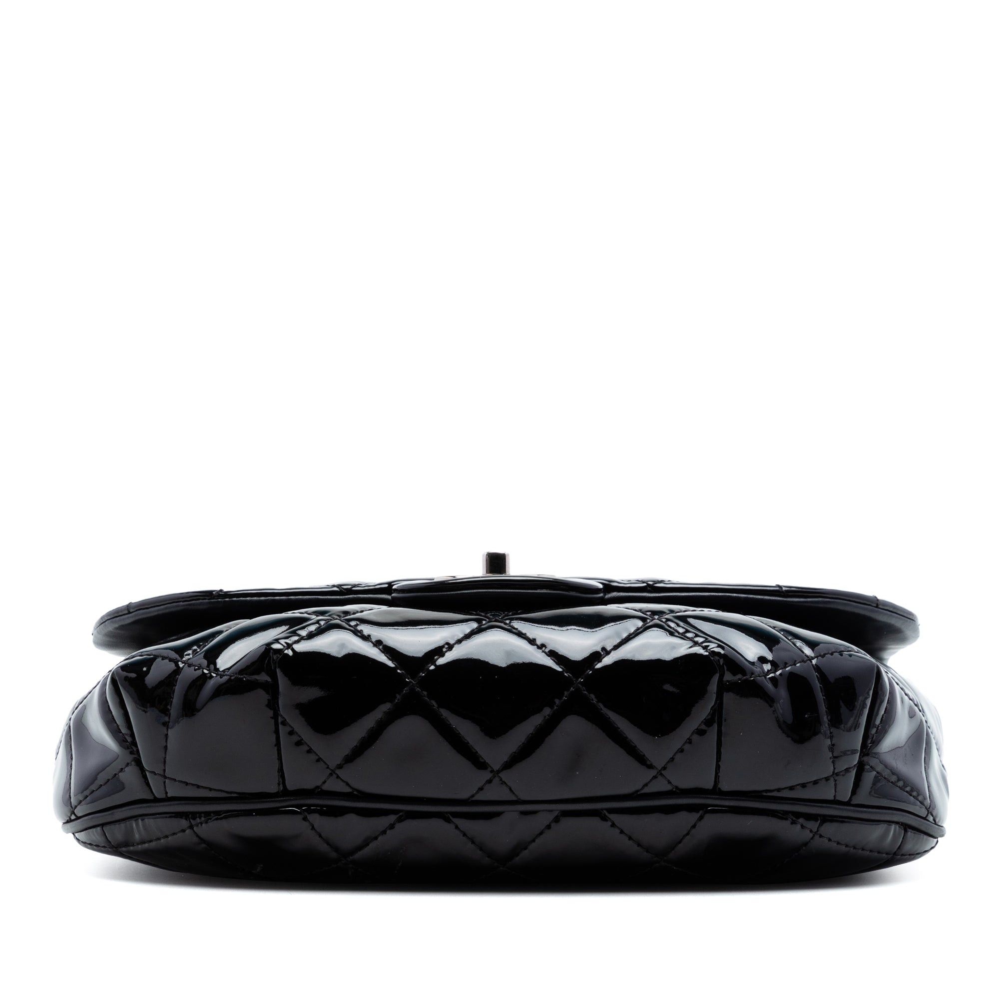 Chanel Medium Quilted Patent Bubble CC Flap Size ONE SIZE - 3 Thumbnail
