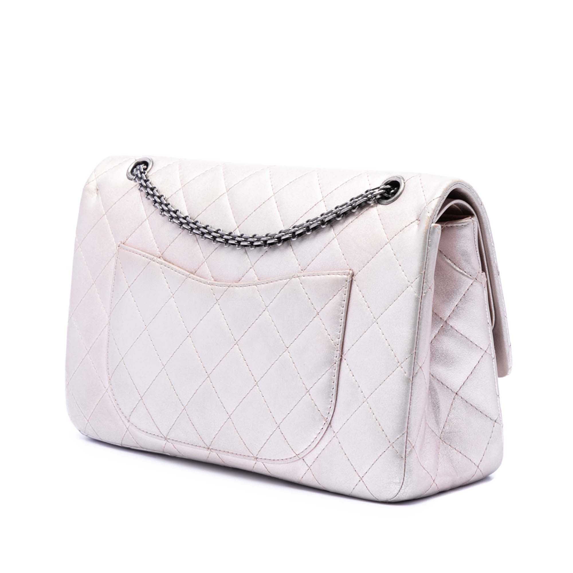 Chanel Quilted Iridescent Lambskin Reissue 2.55 Double Flap 227 Size ONE SIZE - 2 Thumbnail