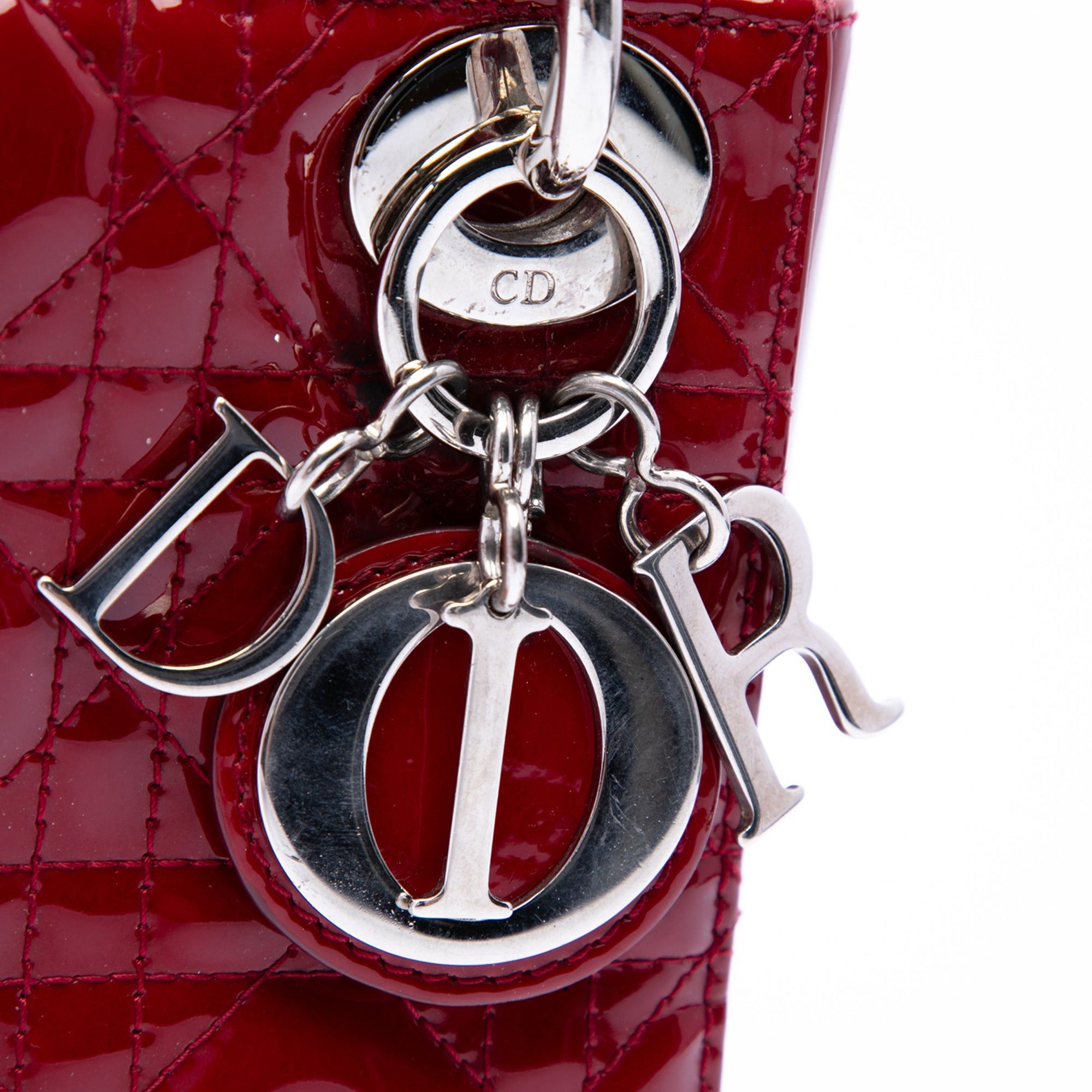 Dior Mini Patent Cannage Lady Dior Size ONE SIZE - 5 Thumbnail