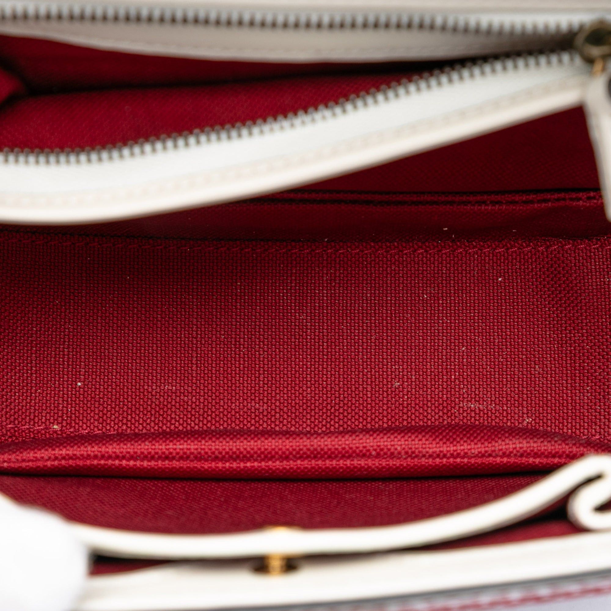 Gucci Small Calfskin Stitched Bamboo 1947 Top Handle Bag Size ONE SIZE - 4 Thumbnail