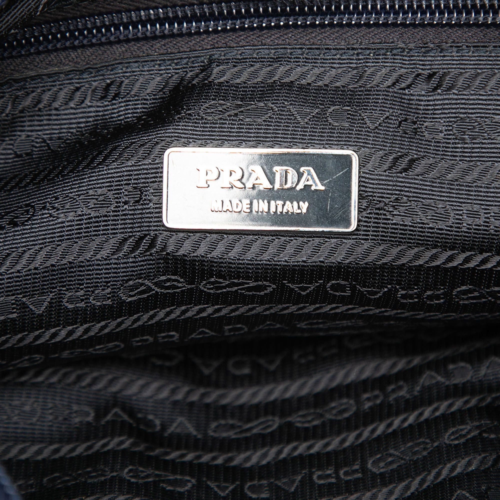 Prada Tessuto Zip Double Buckle Messenger Bag Size ONE SIZE - 5 Thumbnail