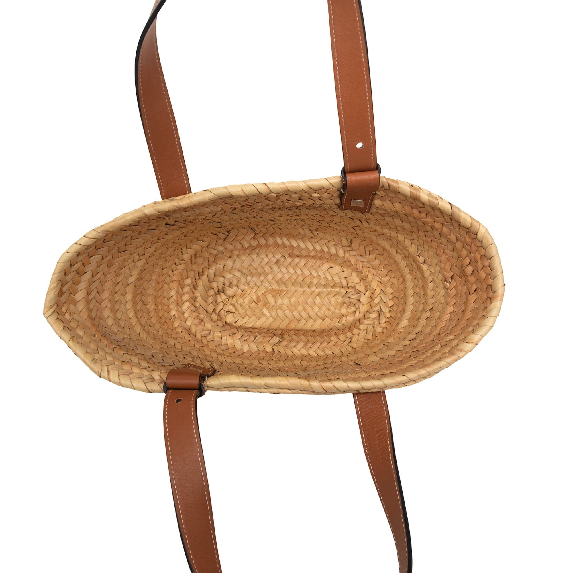 Loewe Small Raffia Basket Tote Size ONE SIZE - 4 Thumbnail