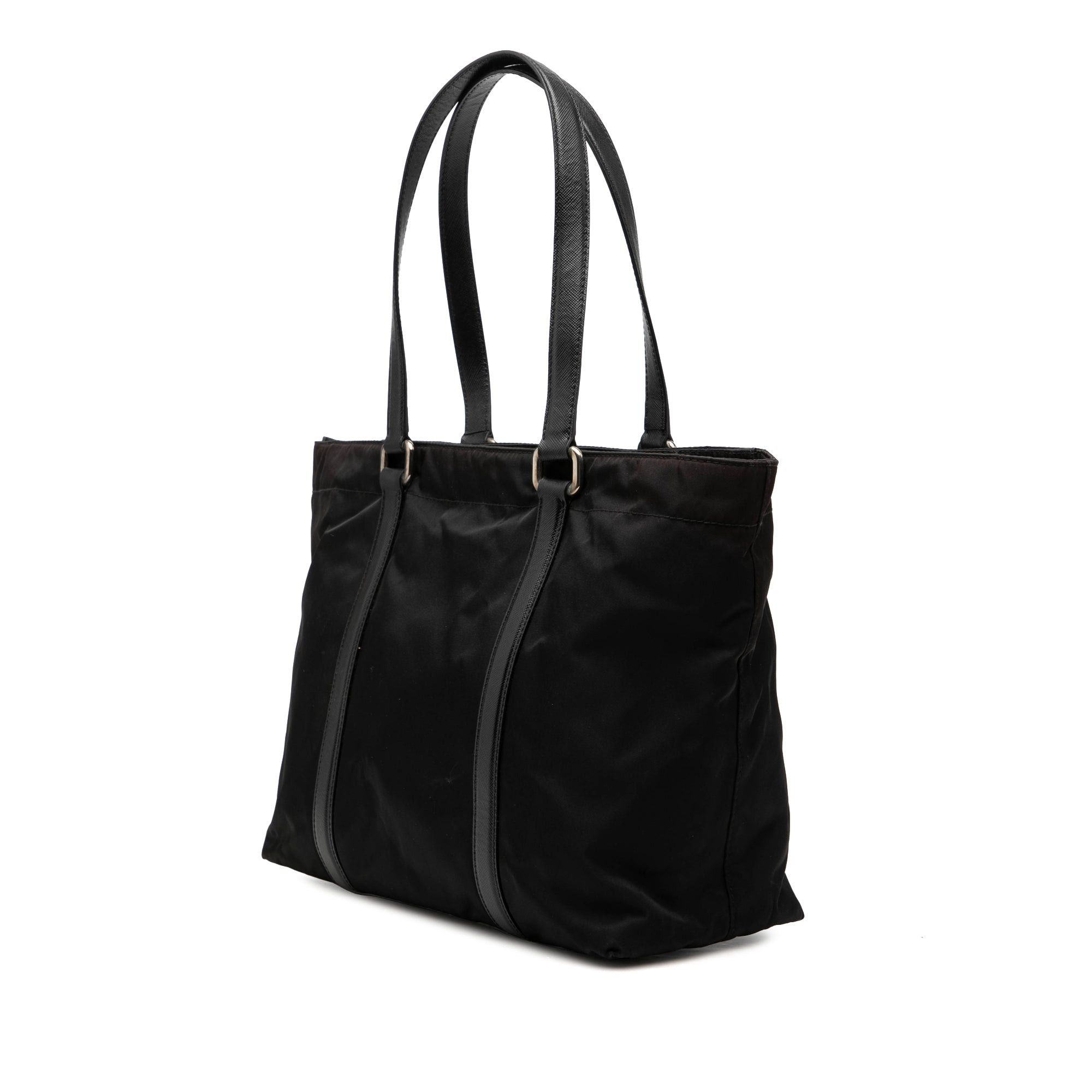 Prada Saffiano Trimmed Tessuto Tote Size ONE SIZE - 2 Thumbnail