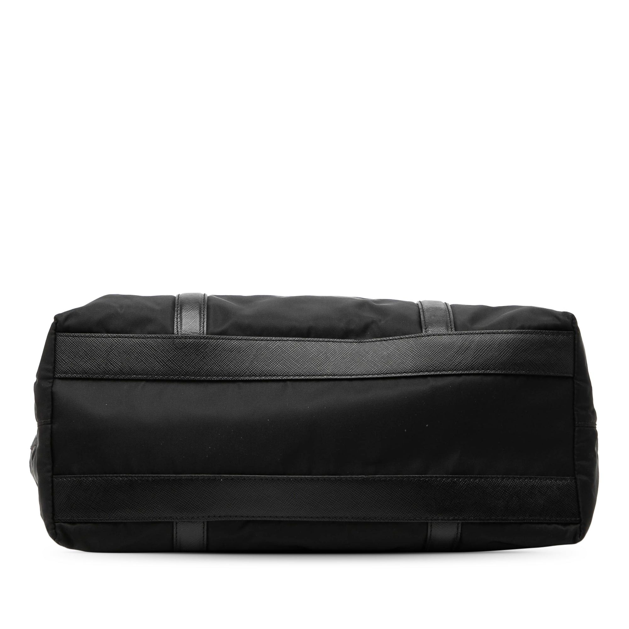 Prada Saffiano Trimmed Tessuto Tote Size ONE SIZE - 3 Thumbnail