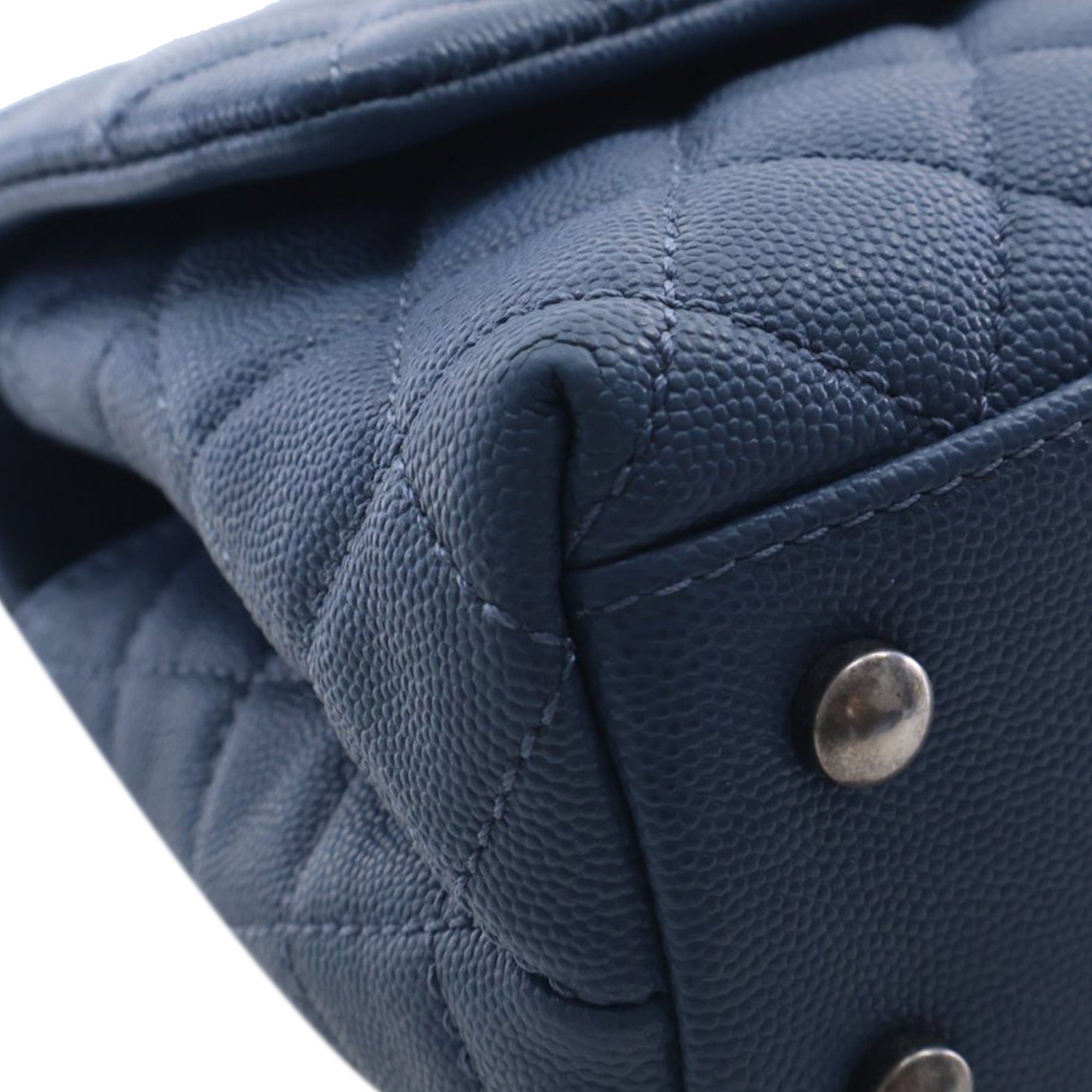 Chanel Mini Quilted Caviar Coco Top Handle Bag Size ONE SIZE - 7 Thumbnail