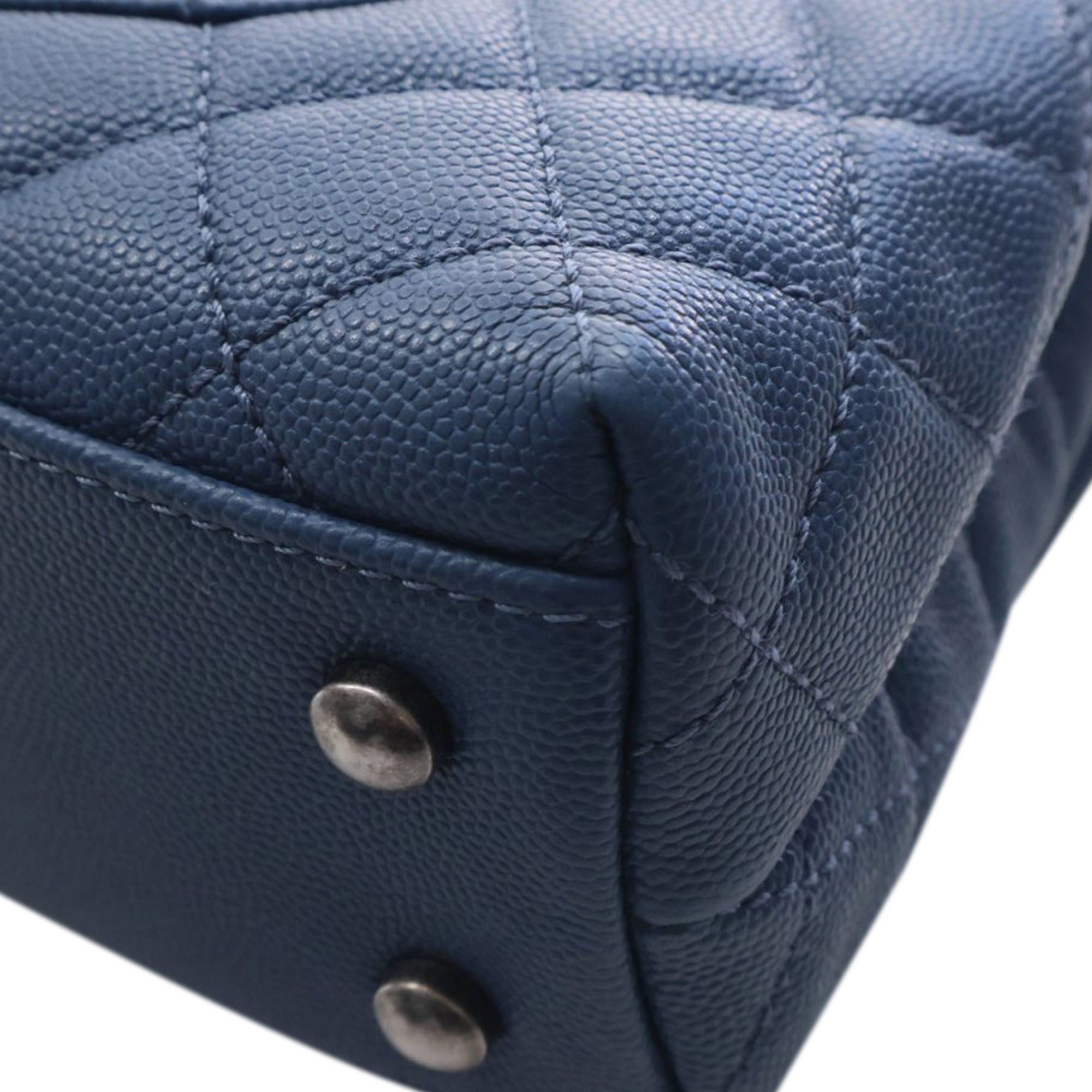 Chanel Mini Quilted Caviar Coco Top Handle Bag Size ONE SIZE - 10 Thumbnail