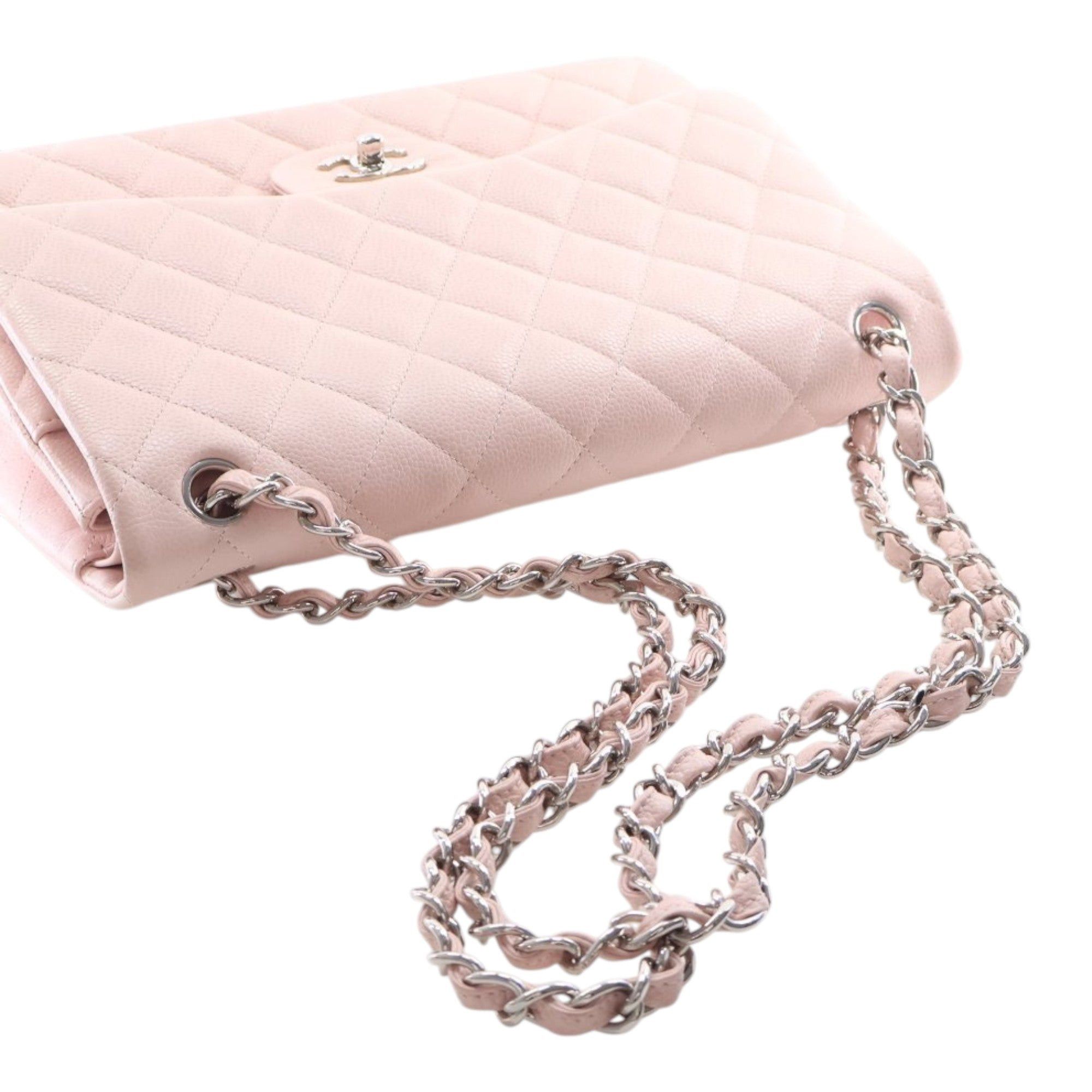 Chanel Jumbo Classic Caviar Double Flap Size ONE SIZE - 14 Thumbnail
