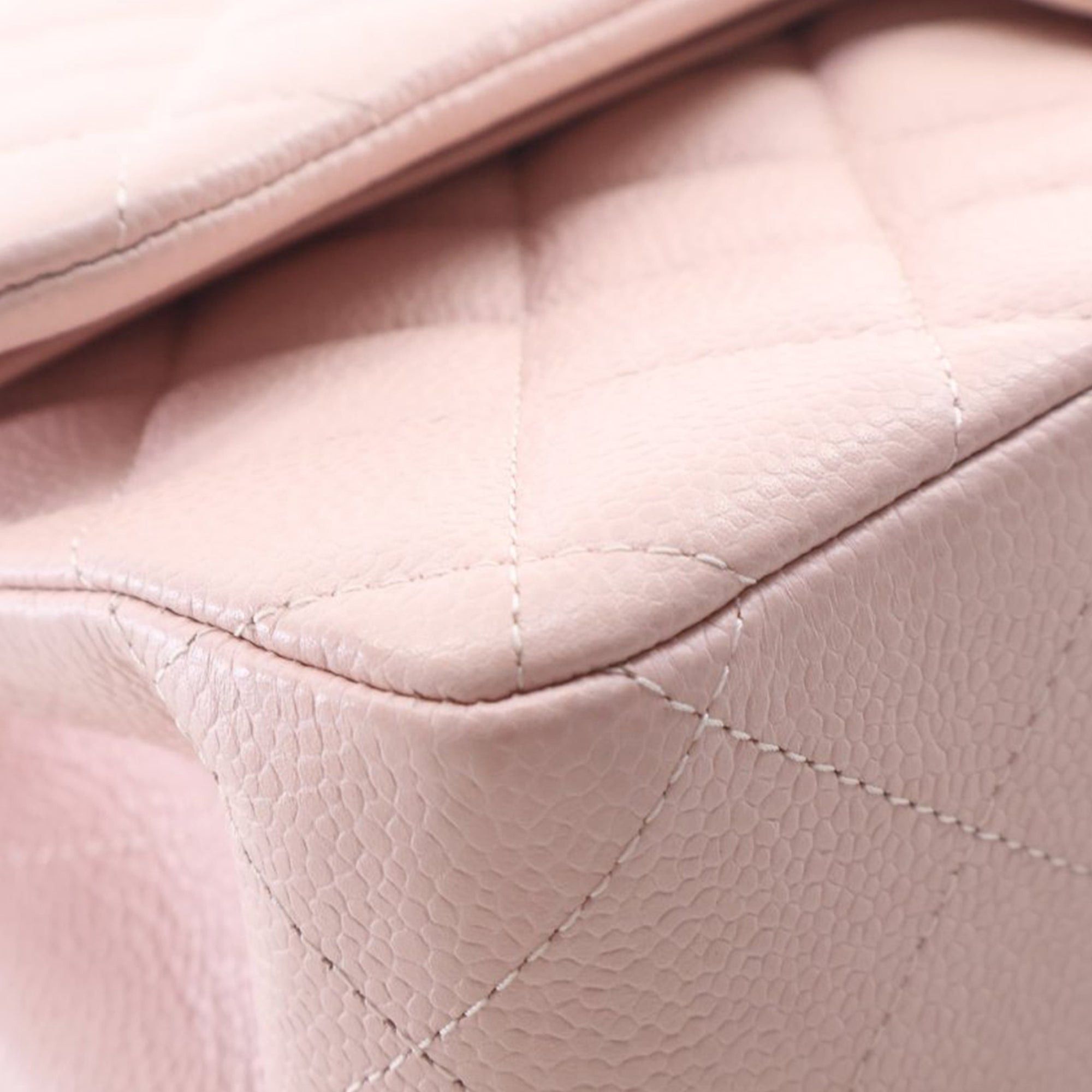 Chanel Jumbo Classic Caviar Double Flap Size ONE SIZE - 11 Thumbnail