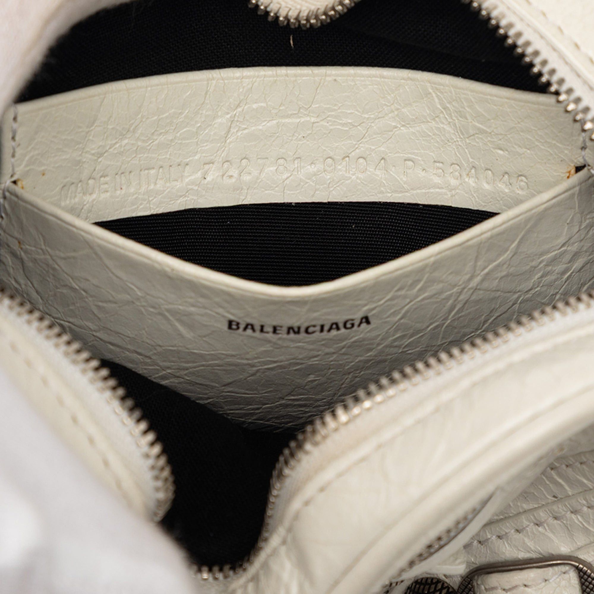 Balenciaga Mini Lambskin Motocross Le Cagole Heart Chain Bag Size ONE SIZE - 6 Thumbnail
