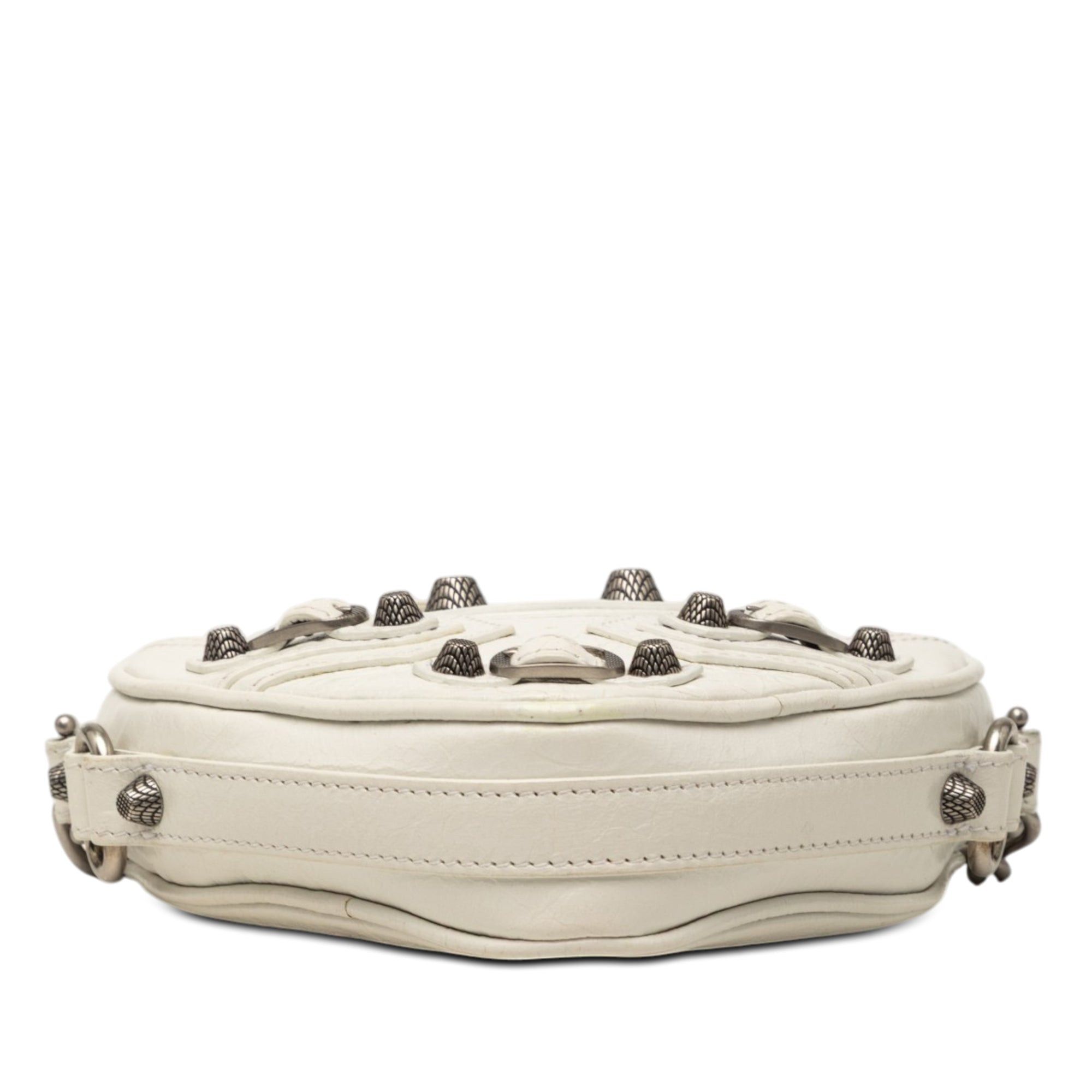 Balenciaga Mini Lambskin Motocross Le Cagole Heart Chain Bag Size ONE SIZE - 3 Thumbnail