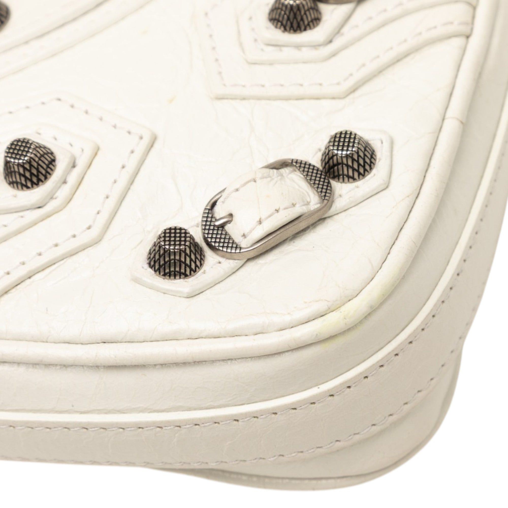 Balenciaga Mini Lambskin Motocross Le Cagole Heart Chain Bag Size ONE SIZE - 8 Thumbnail