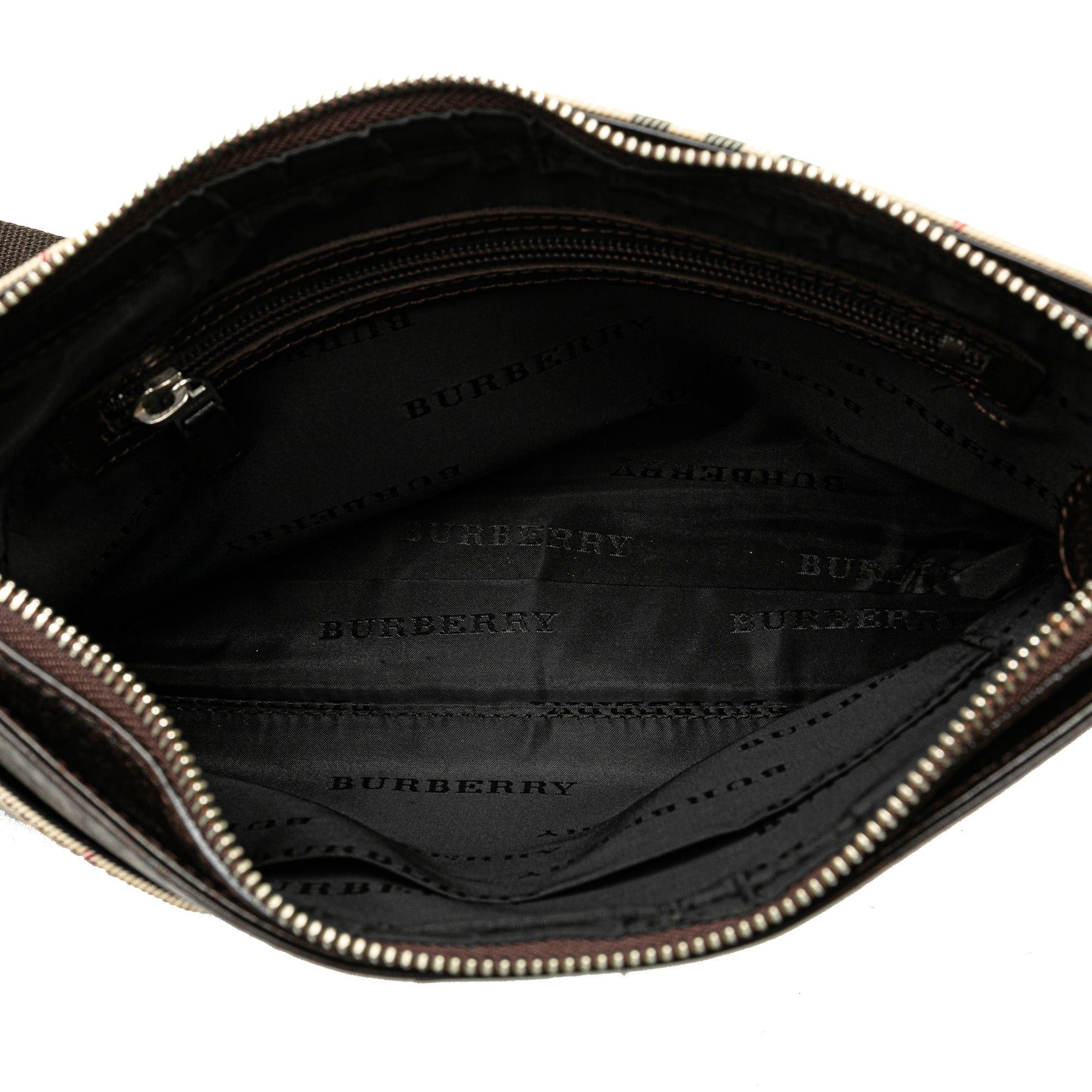 Burberry House Check Canvas Crossbody Size ONE SIZE - 4 Thumbnail