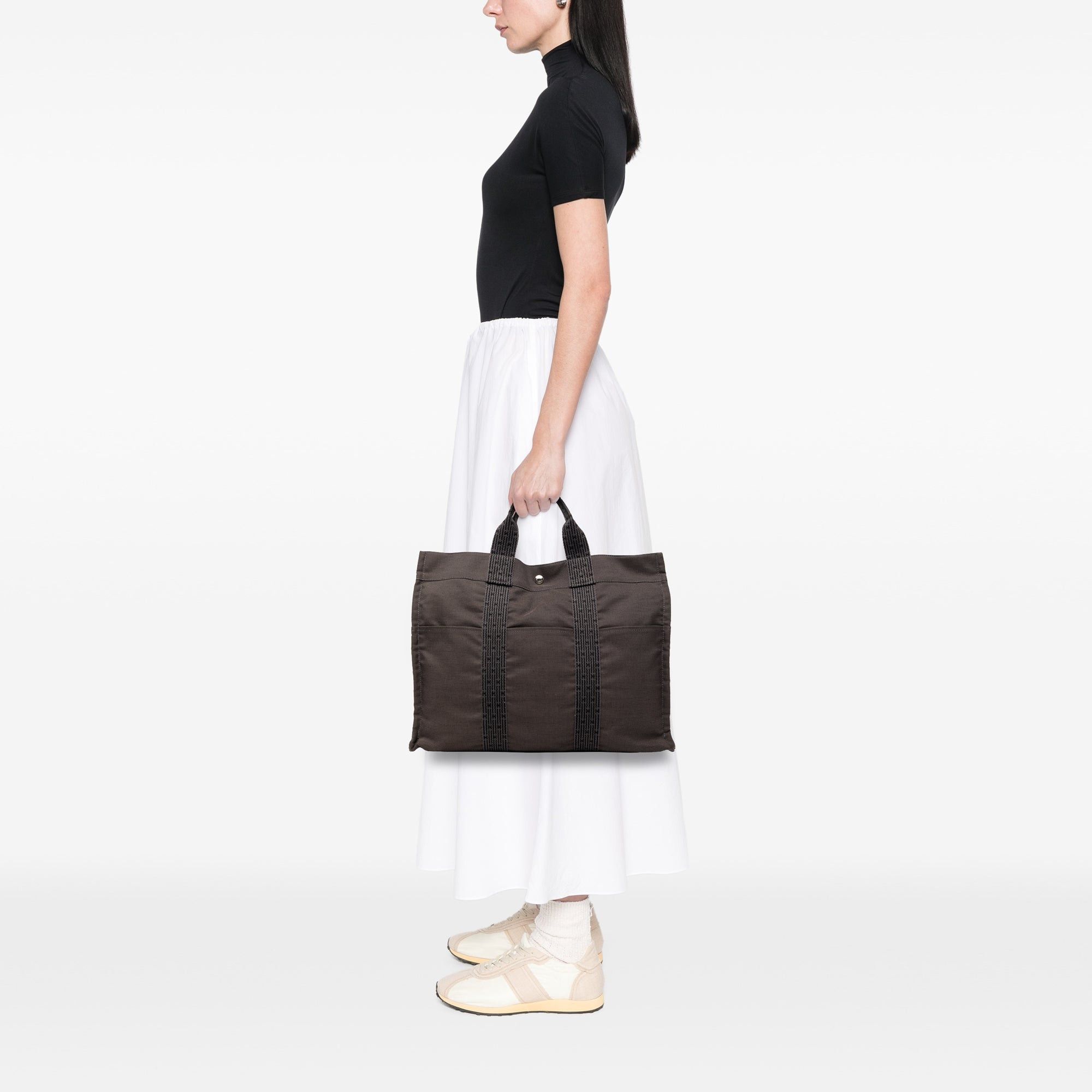 Hermes Canvas Herline MM Size ONE SIZE - 7 Thumbnail