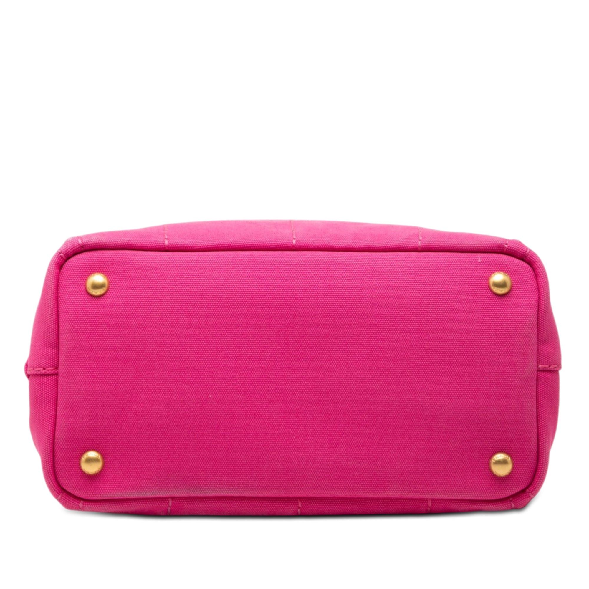 Prada Small Canvas Canapa Logo Satchel Size ONE SIZE - 3 Thumbnail