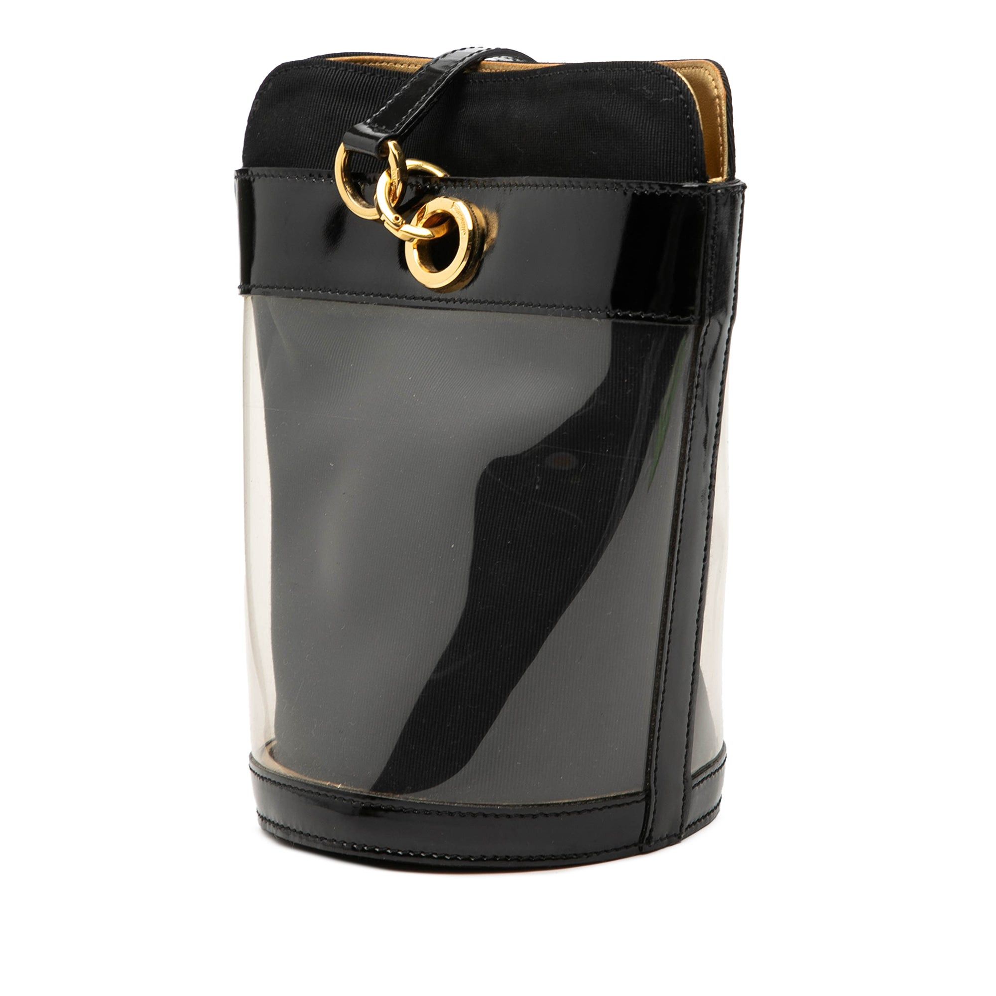 Salvatore Ferragamo Vinyl Gancini Bucket Bag Size ONE SIZE - 2 Thumbnail